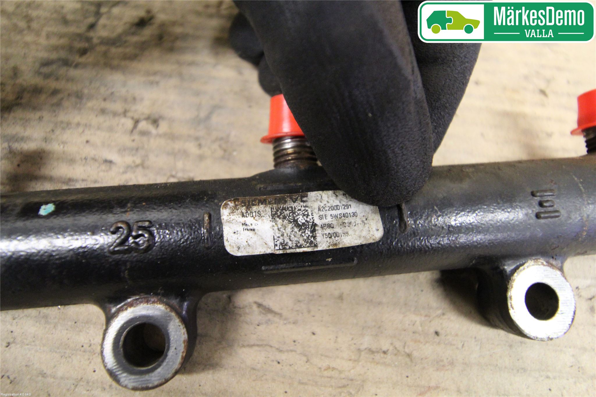 Peugeot 407 Injspridarrör