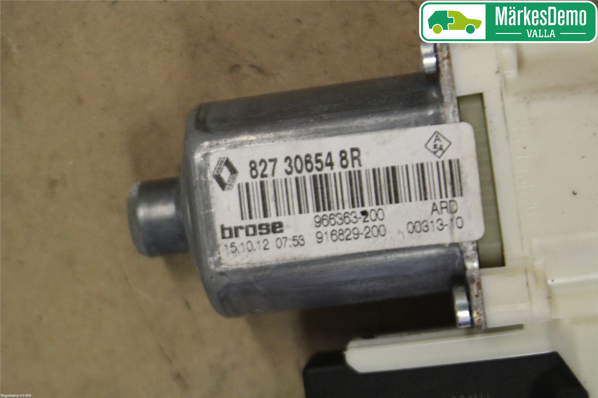 Renault MEGANE III 09-15 Fönsterhiss El Kompl