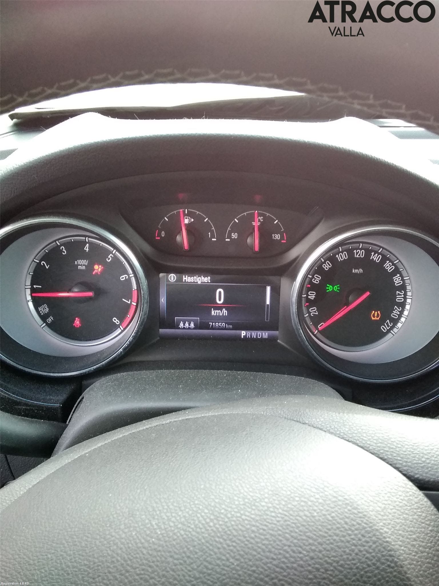 Opel ASTRA K 16-22 Instrument Komb