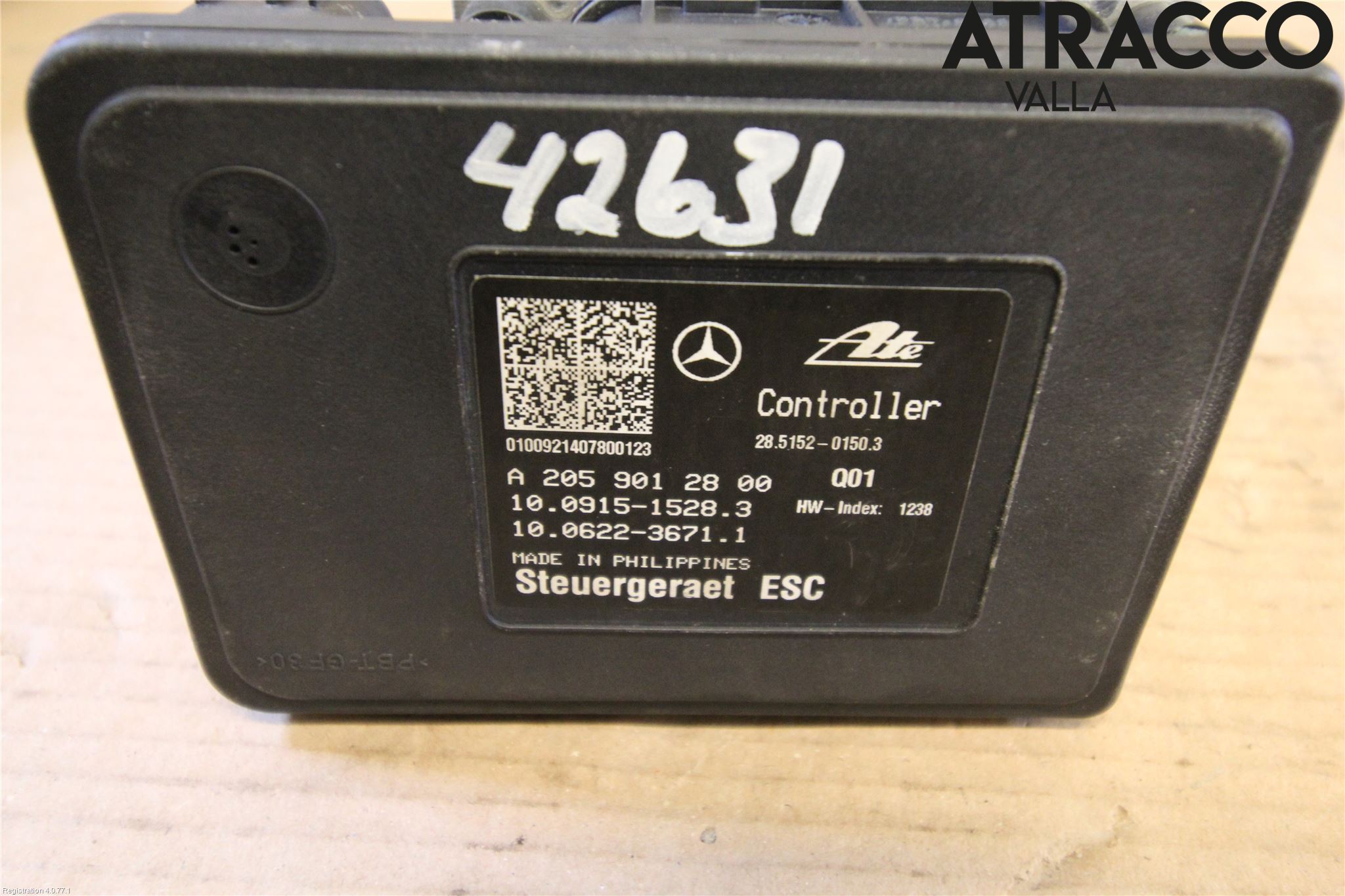 Mercedes-Benz MB C-KLASS (W205) 14-21 Abs Hydraulaggregat