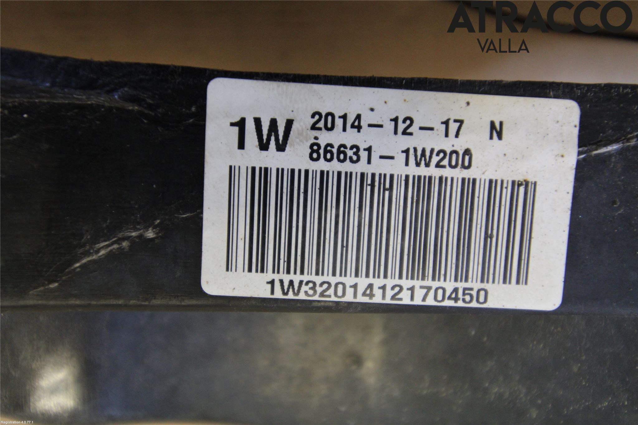 Kia RIO 12-16 Stötfångarbalk Bak