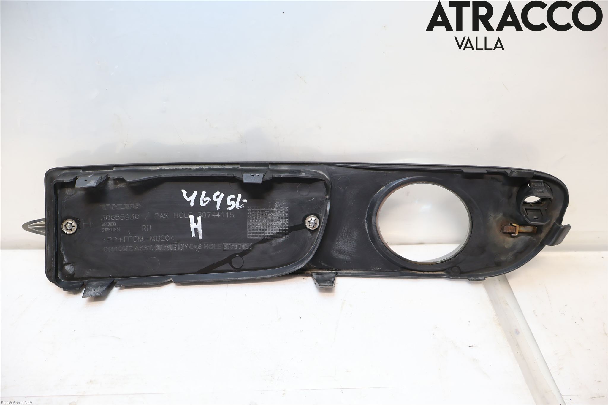 Volvo S80 07-13 Dimljussarg Fram