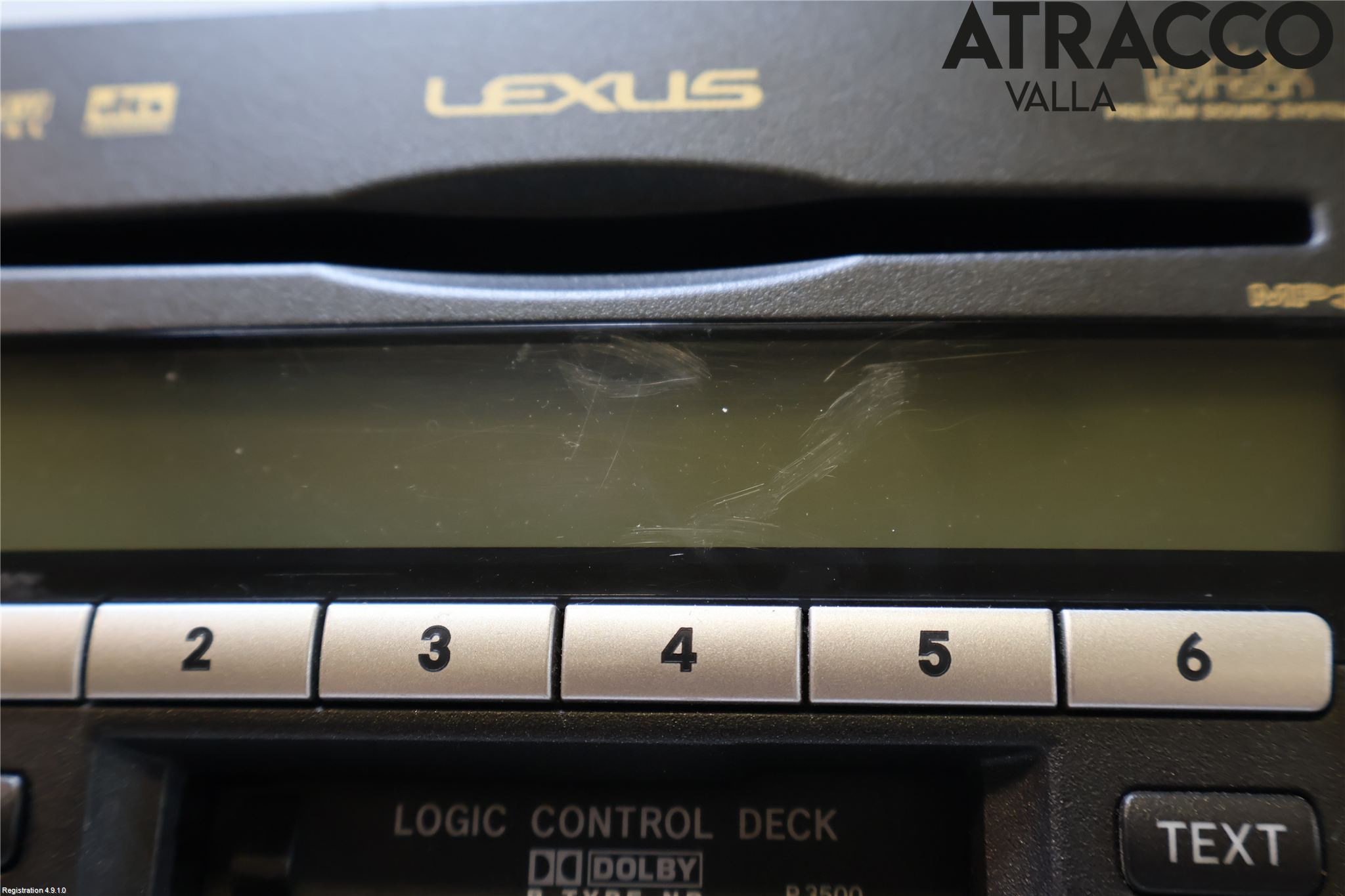 Lexus RX XU30 03-09 Radio