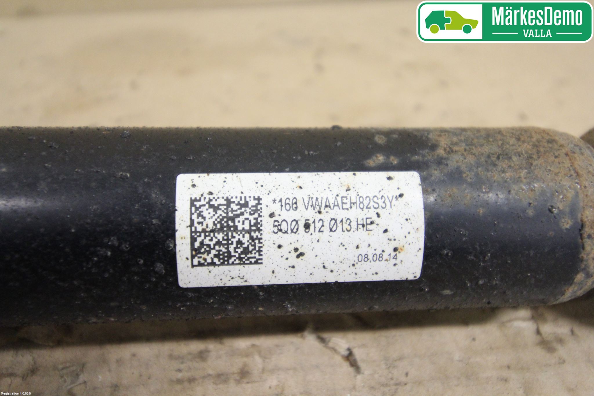 Skoda SUPERB 09-15 Stötdämpare Bak