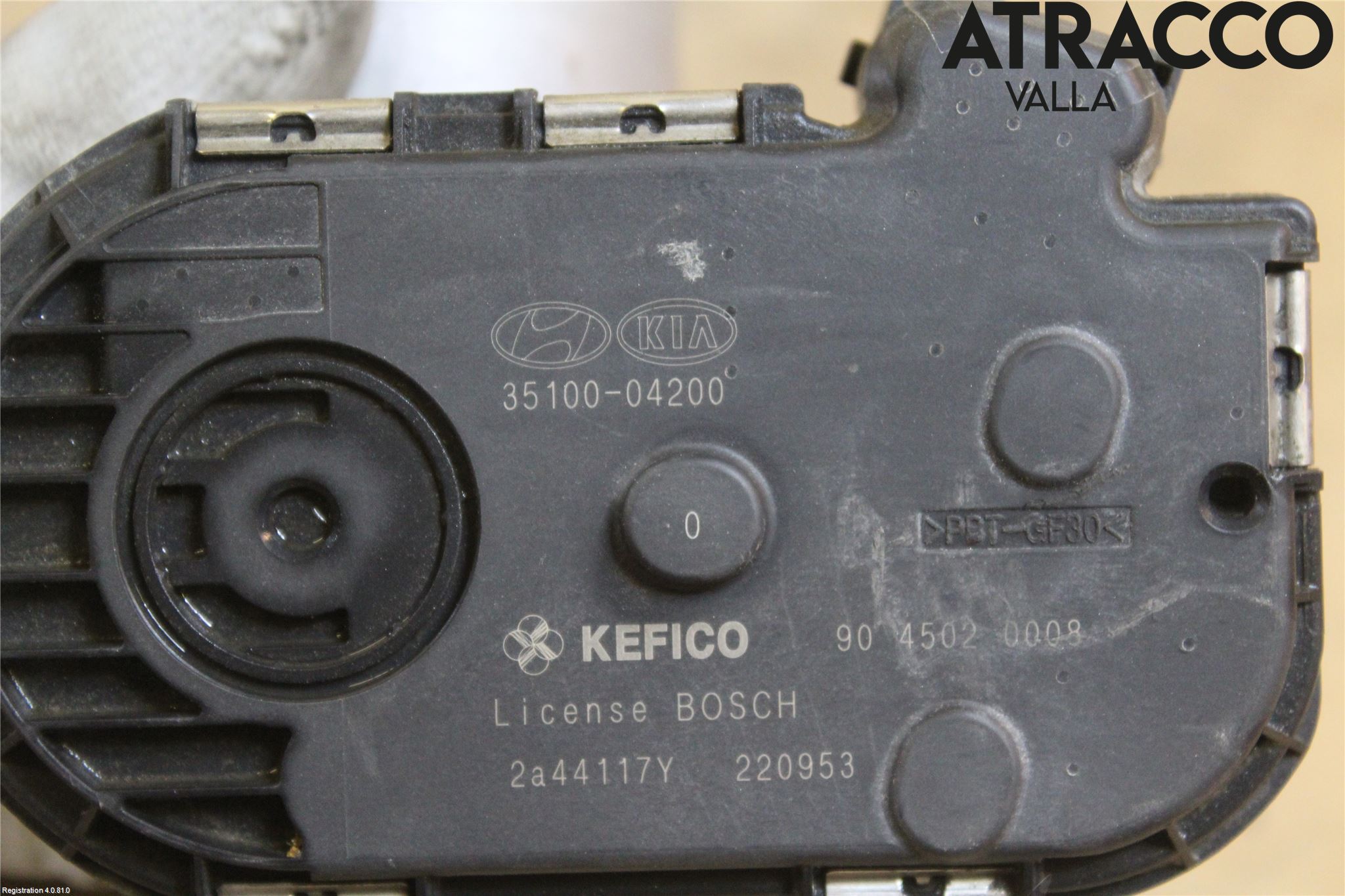 Hyundai i10 BA 14-16 Injspjällhus