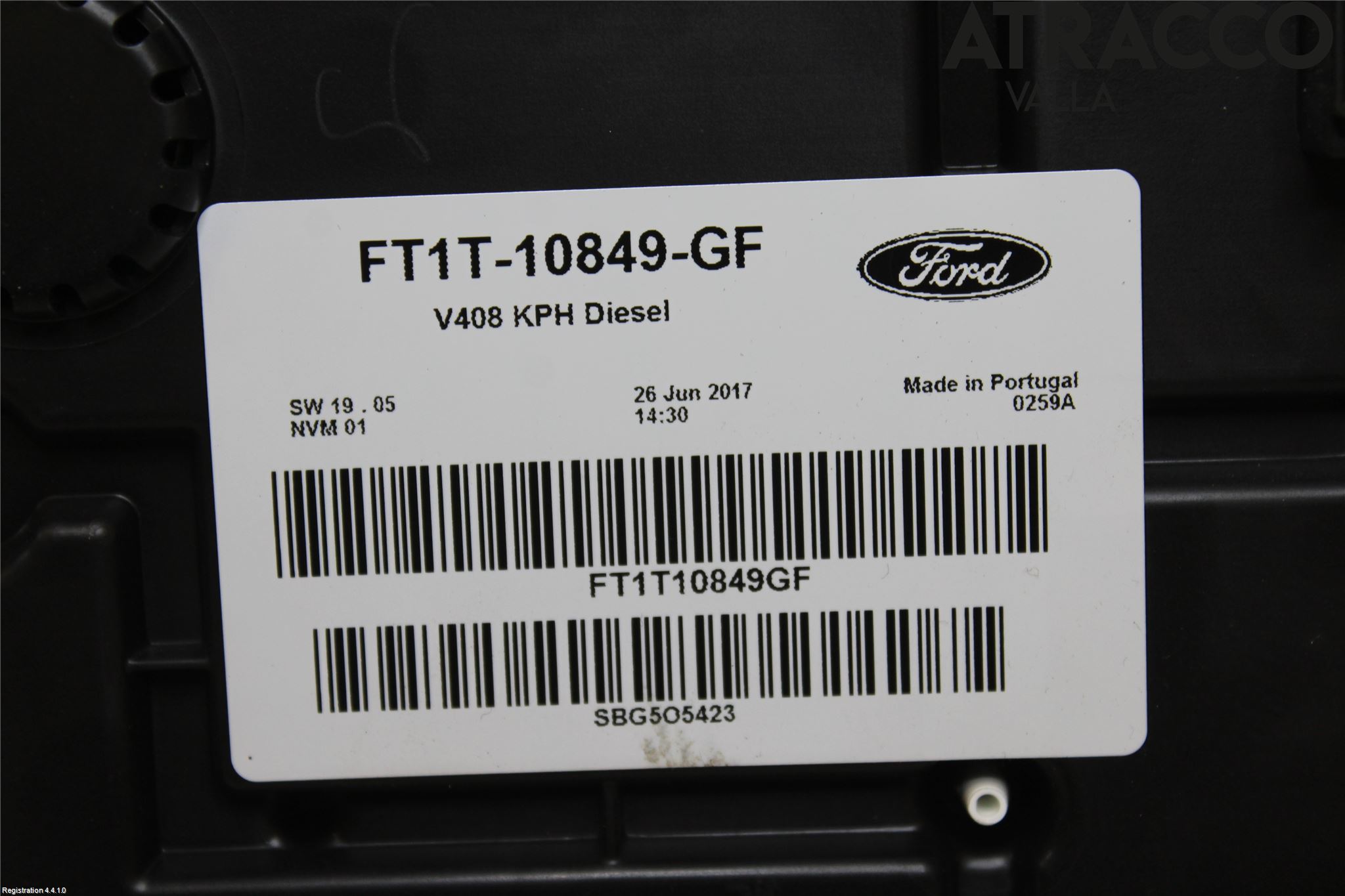 Ford TRANSIT/TOURNEO CONNECT 13-22 Instrument Komb