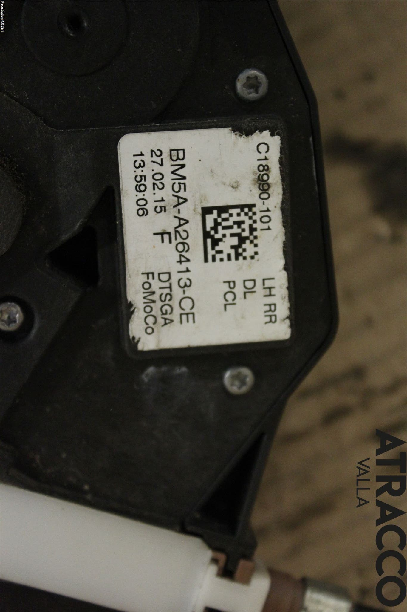 Ford MONDEO 15-22 Låskista-Dörrlås