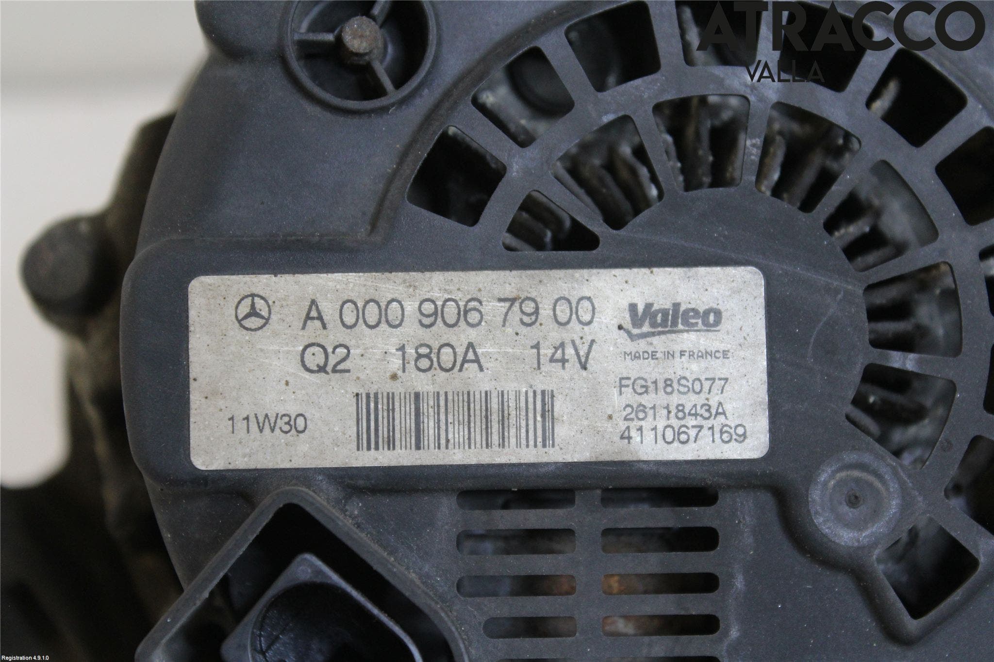 Mercedes-Benz MB C-KLASS (W204) 07-15 Generator