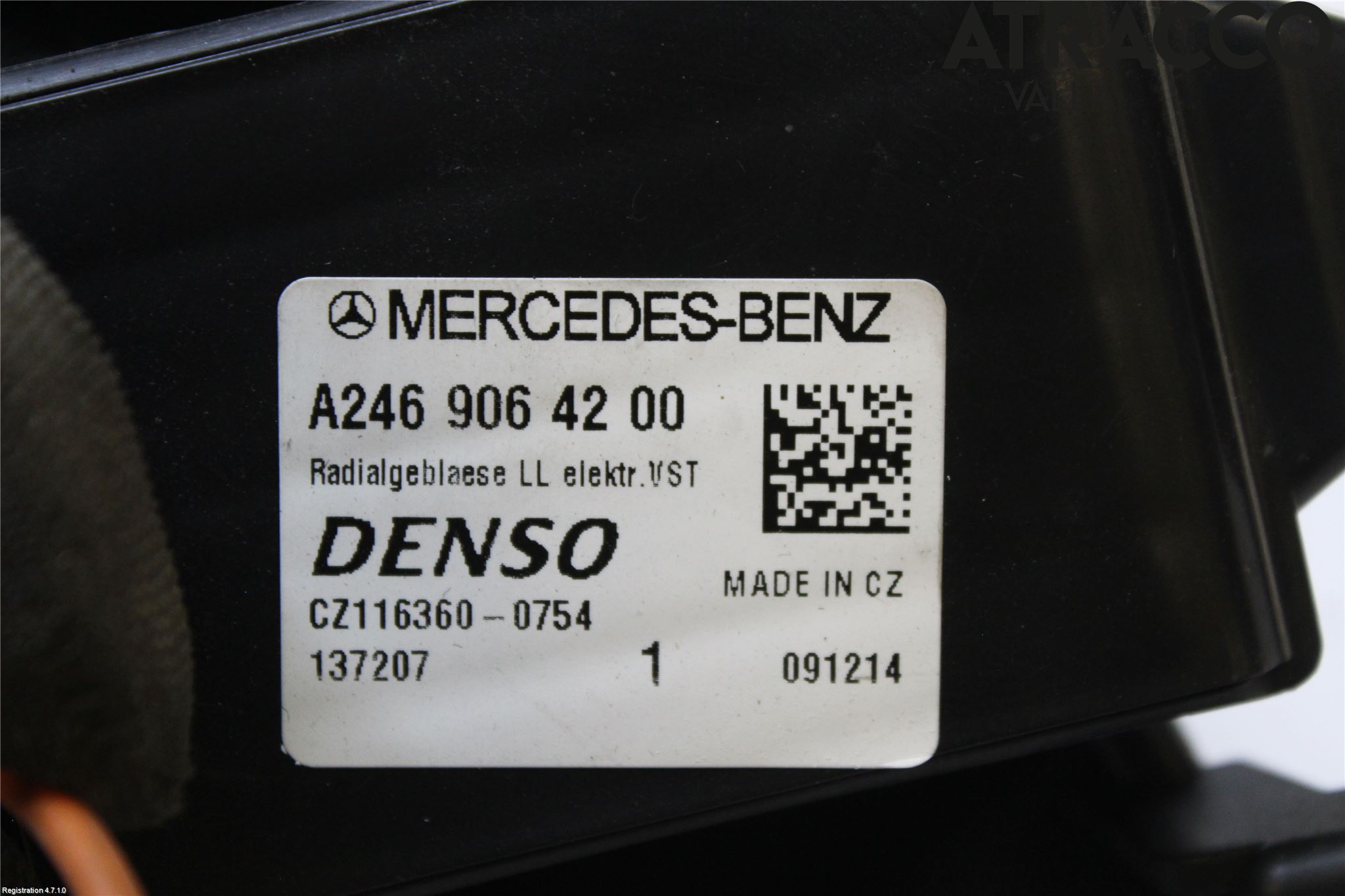 Mercedes-Benz MB GLA-KLASS (X156) 13-20 Värmefläkt