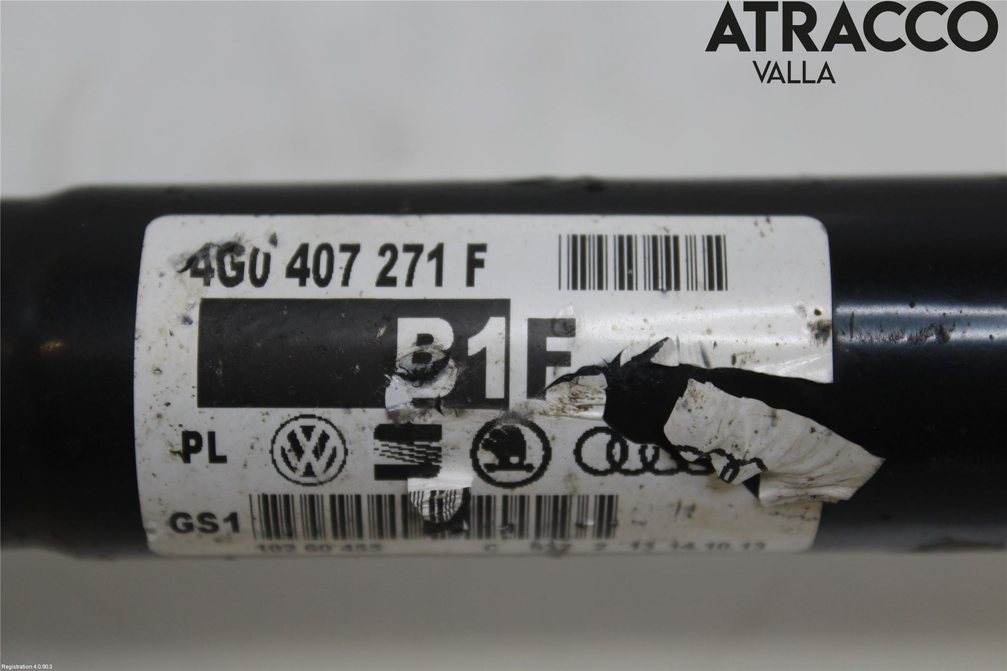 Audi A6 ALLROAD 12-18 Drivaxel Fram Vänster