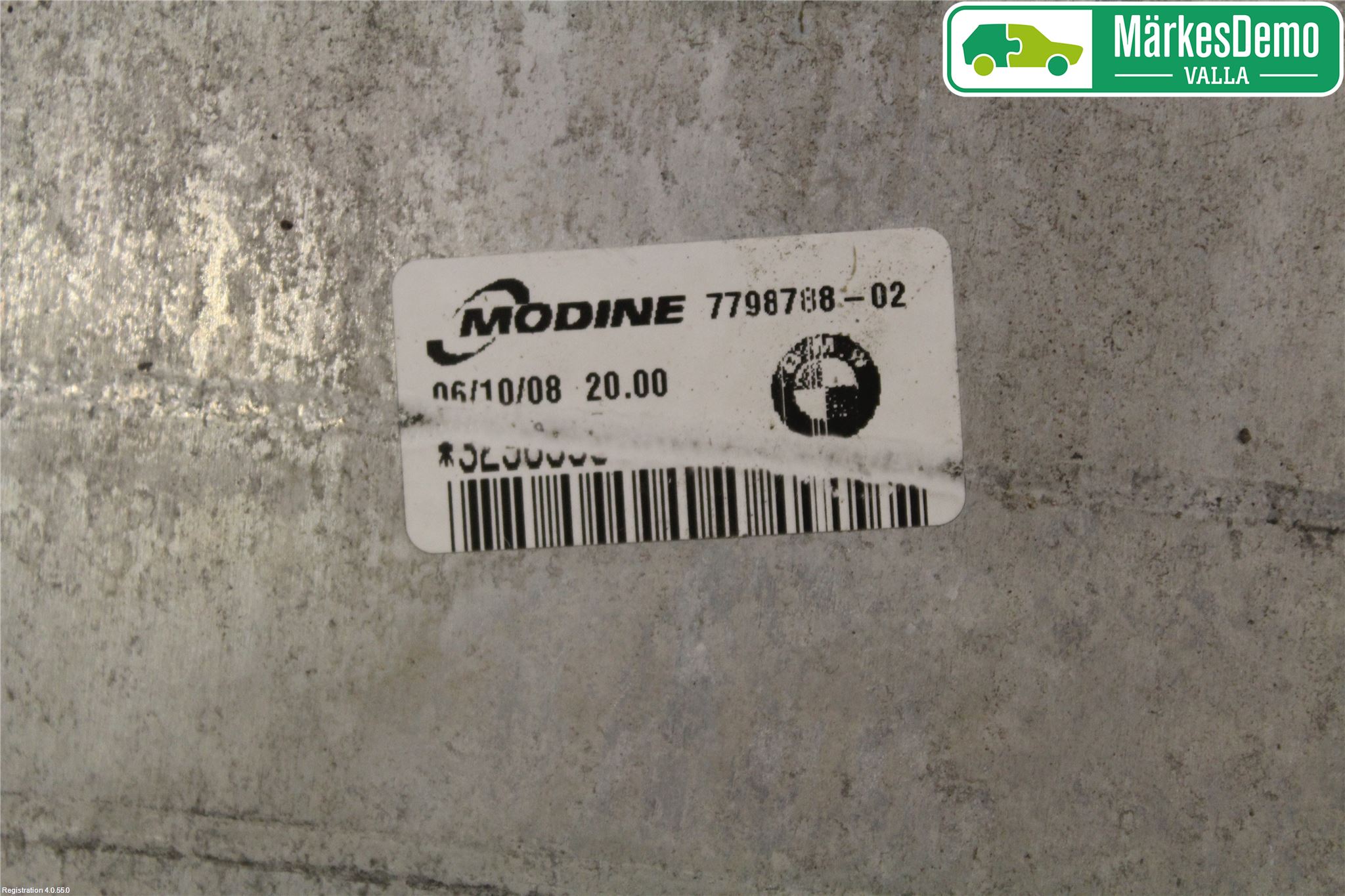 BMW 3 E90/91 SED/TOU 05-12 Laddluft-Intercooler Kyl