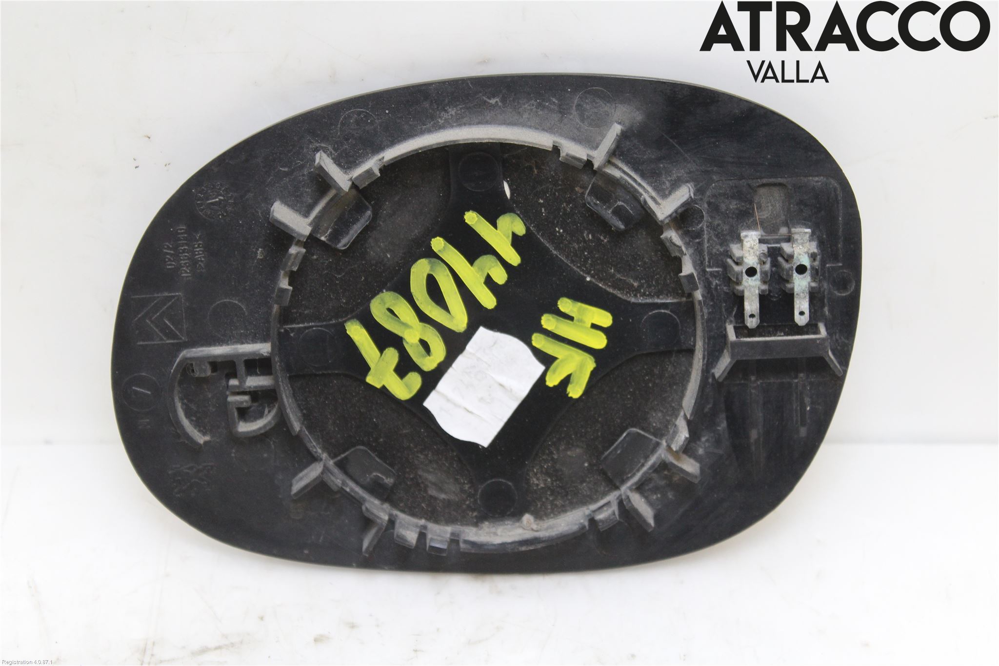 Citroen C3 05-10 Spegelglas Hö