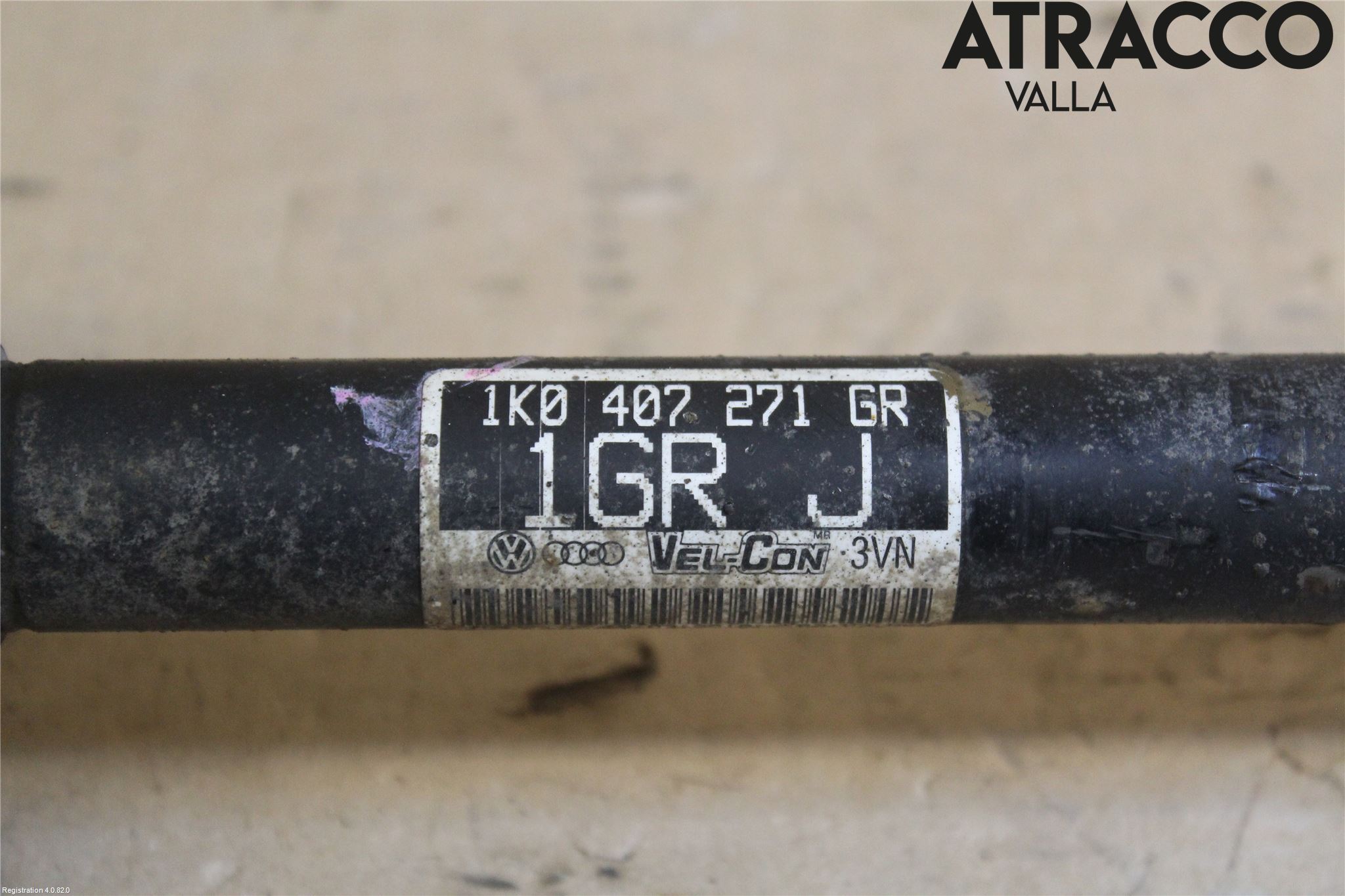 Volkswagen VW GOLF VI 09-13 Drivaxel Fram Vänster