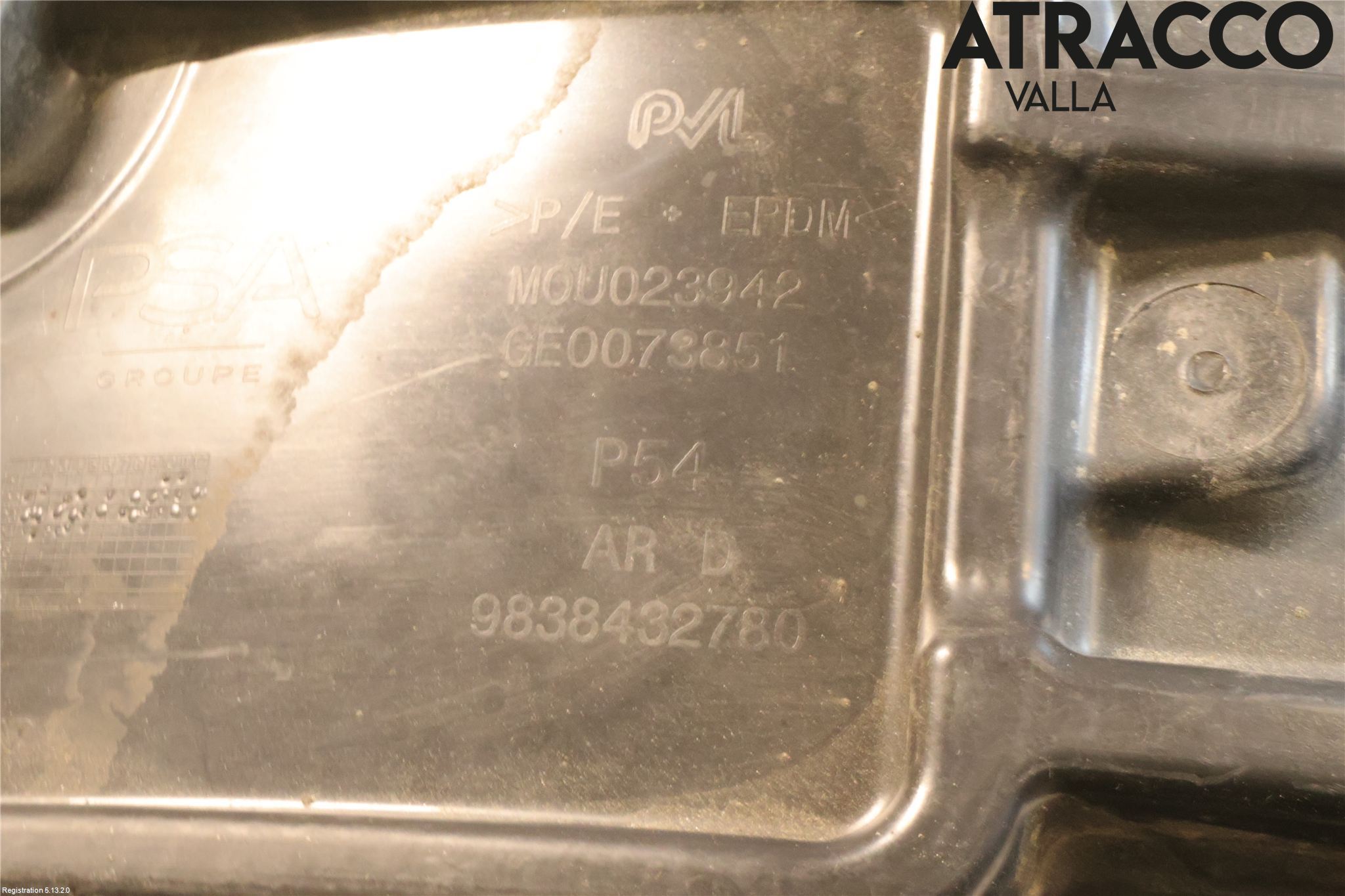 Peugeot 408 22- Skärm Inner
