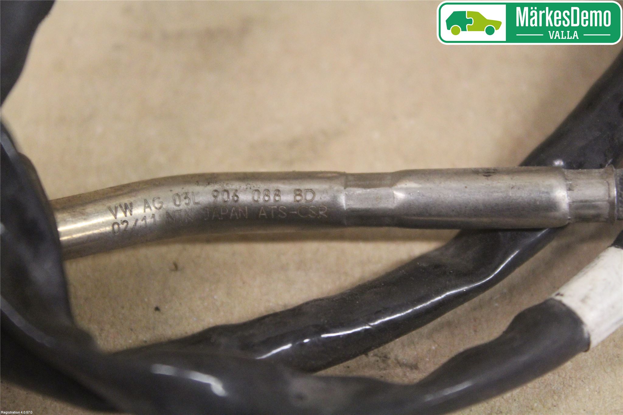 Volkswagen VW PASSAT 11-14 Givare Temp-Tryck Avgas