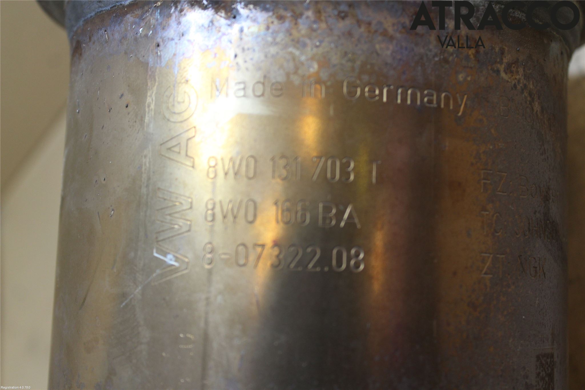 Audi A4/S4 B9 16-19 Katalysator