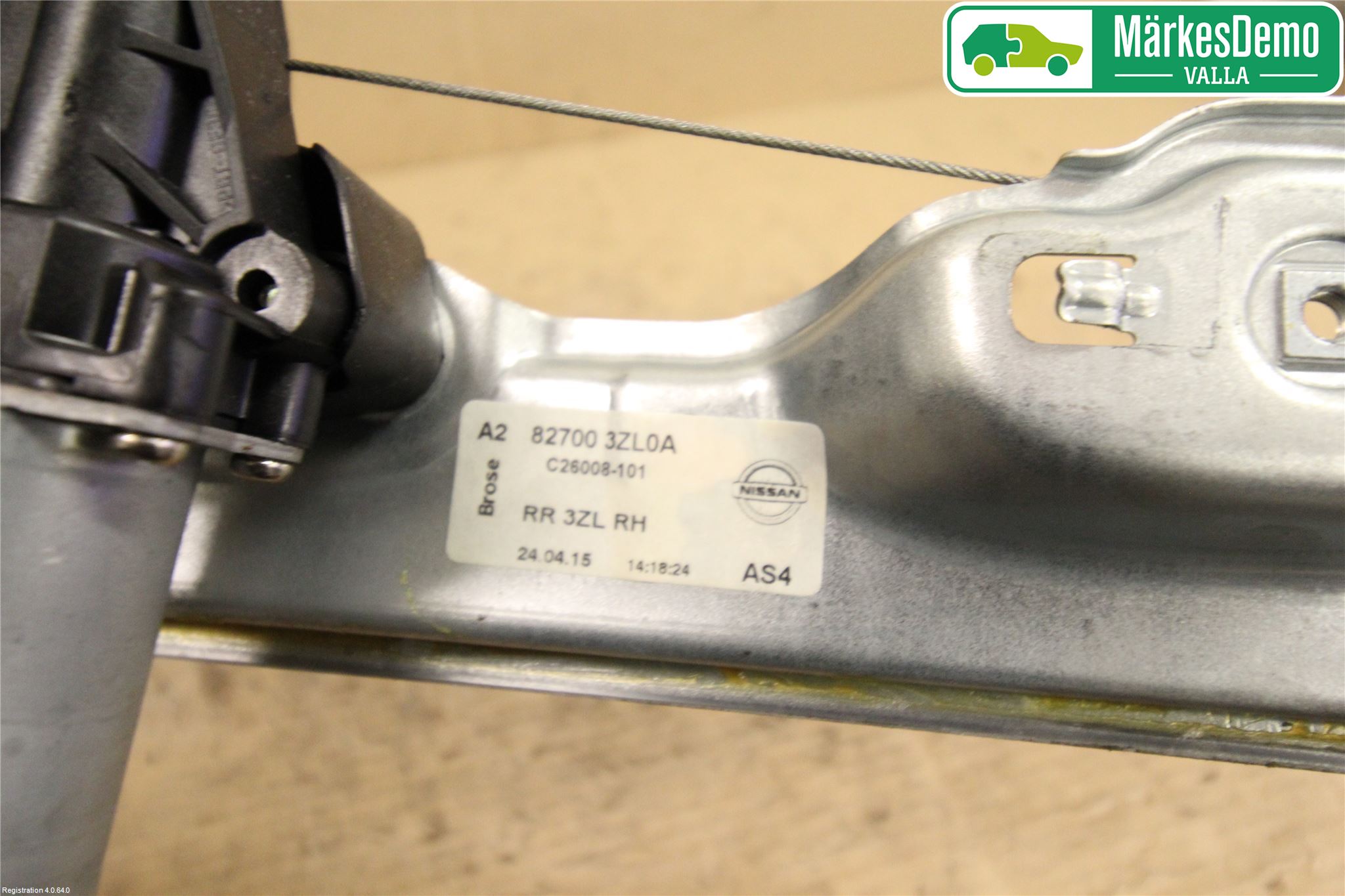 Nissan PULSAR Fönsterhiss El Kompl