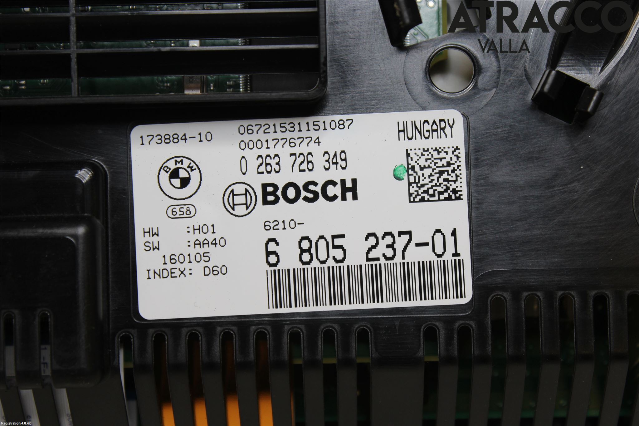 BMW X4 F26 14-18 Instrument Komb