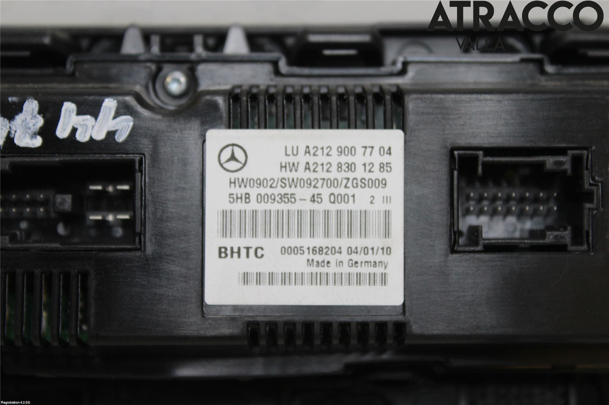 Mercedes-Benz MB E-KLASS (W212) 09-16 Ac Styrenhet Ac Manöveren