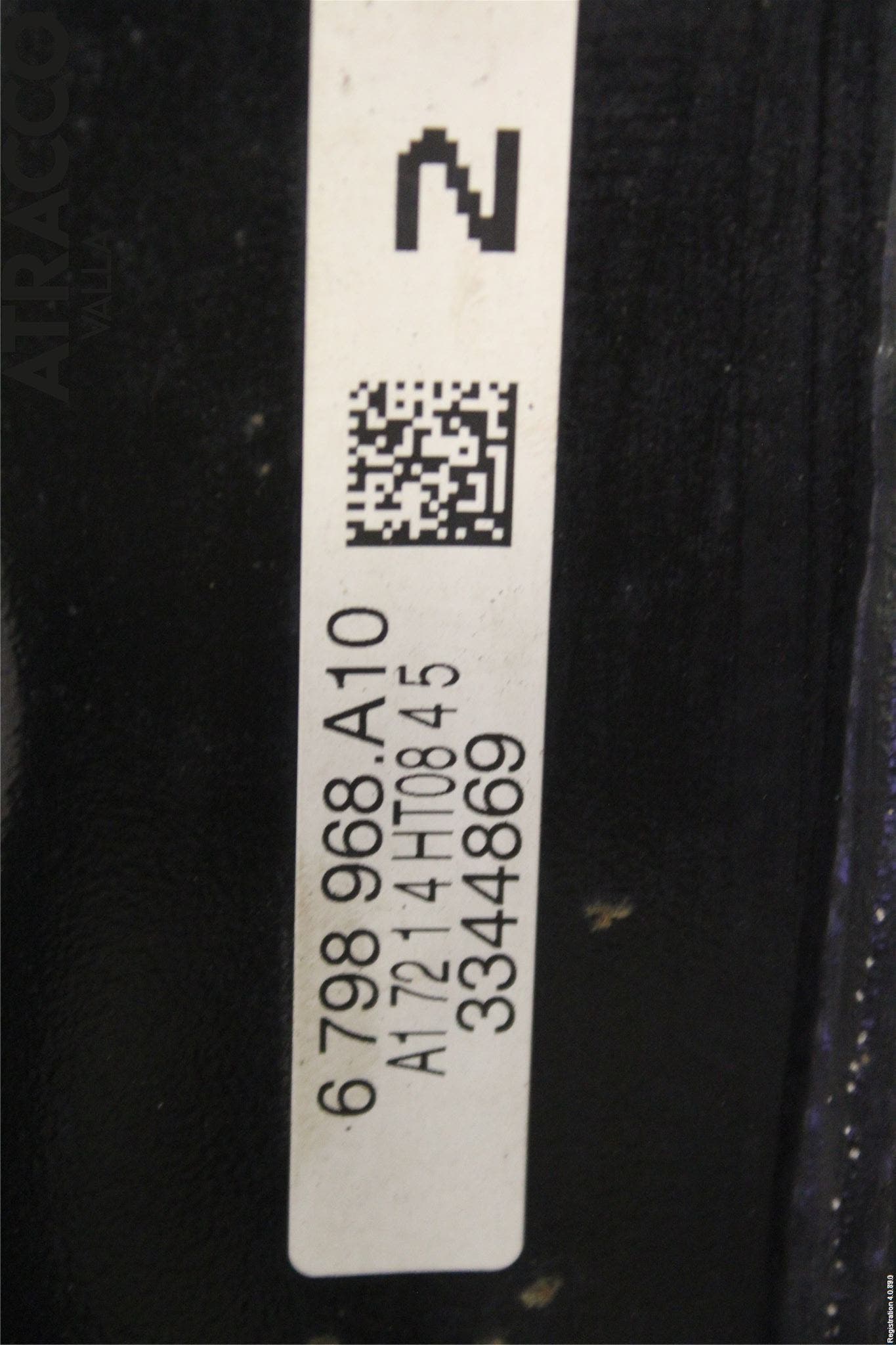 BMW 3 GT F34 13-19 Bakaxelbalk