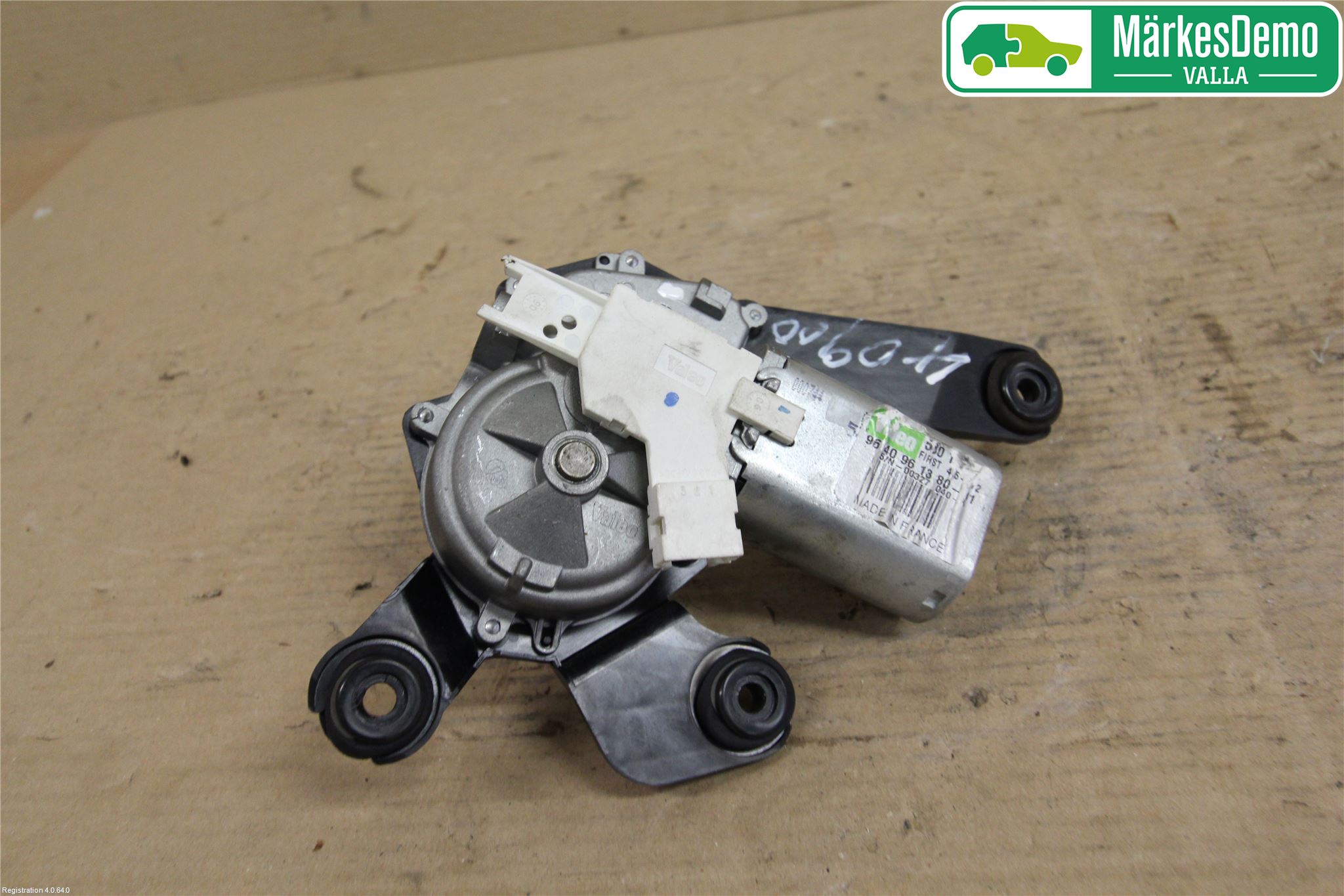 Peugeot 307     05-08 Torkarmotor Baklucka