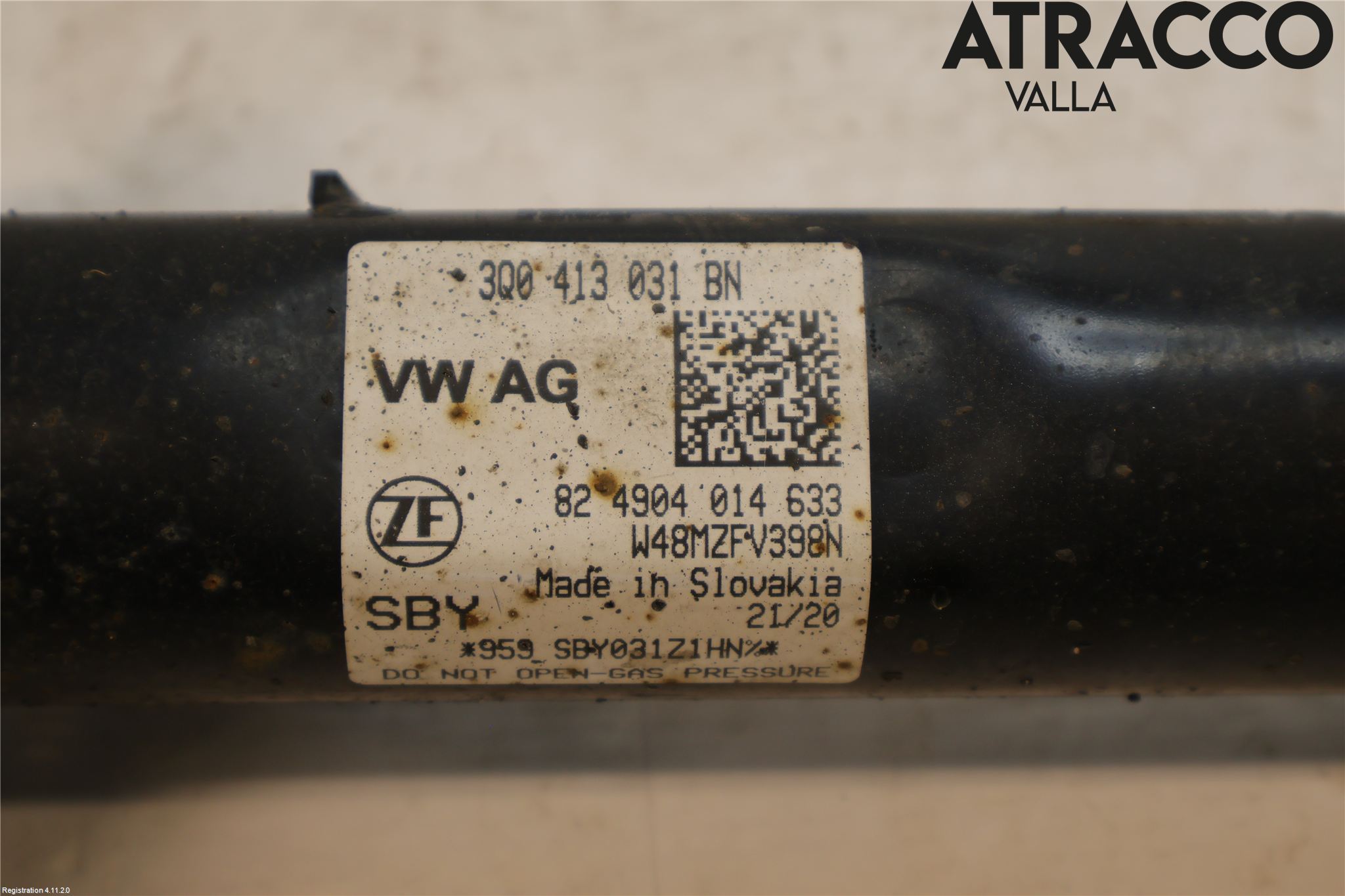 Volkswagen VW PASSAT 15-19 Fjäderben Fram Höger