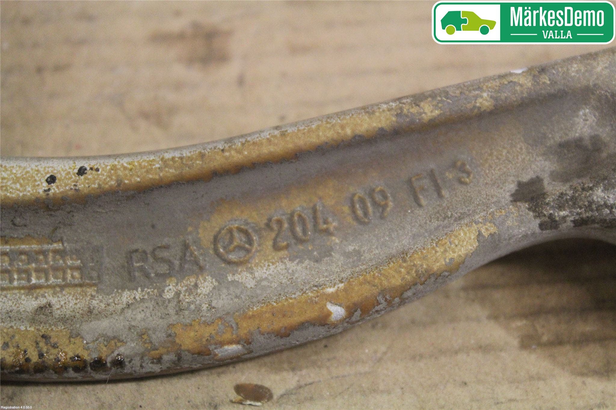 Mercedes-Benz MB C-KLASS (W204) 07-15 Bärarm Bak Övre Vänster