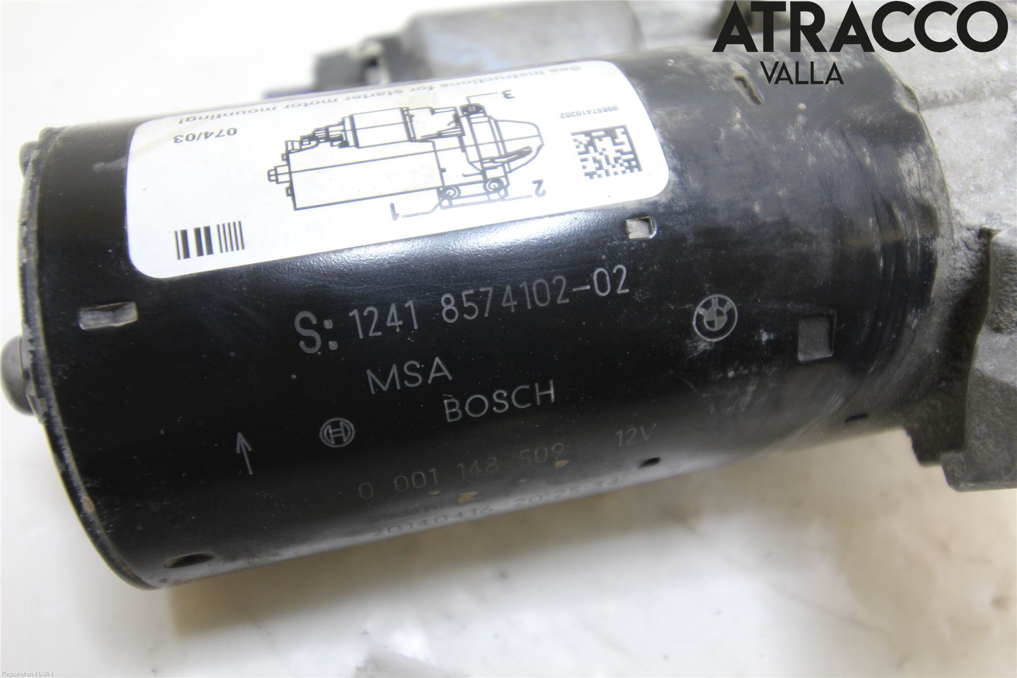 BMW 1 F20/F21 11-19 Startmotor Diesel