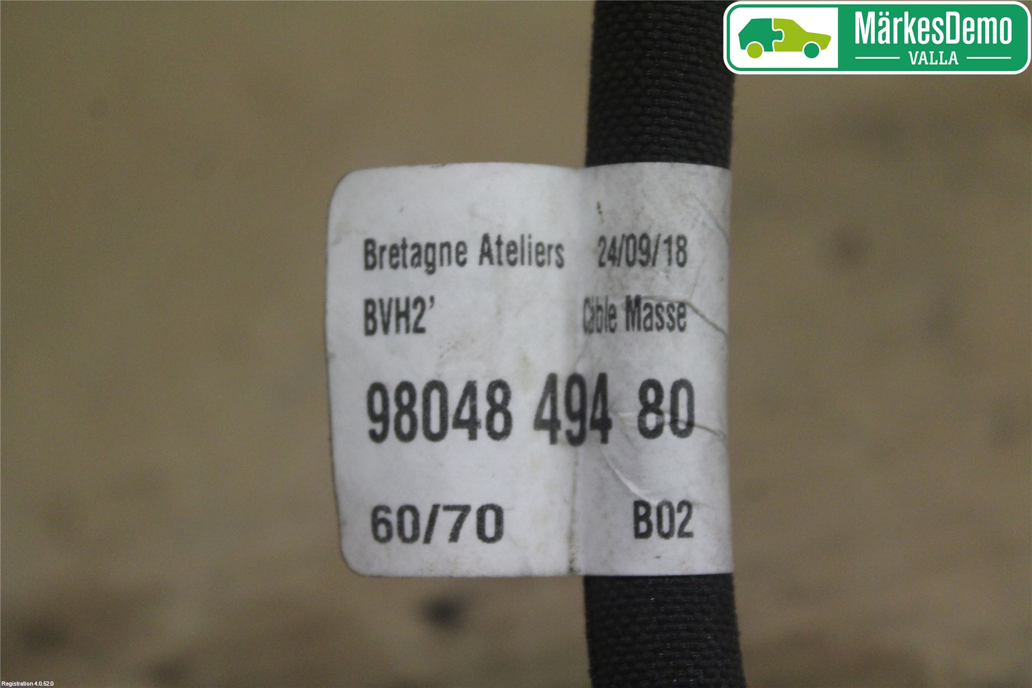 Citroen JUMPY/E-JUMPY 16- Batterikabel