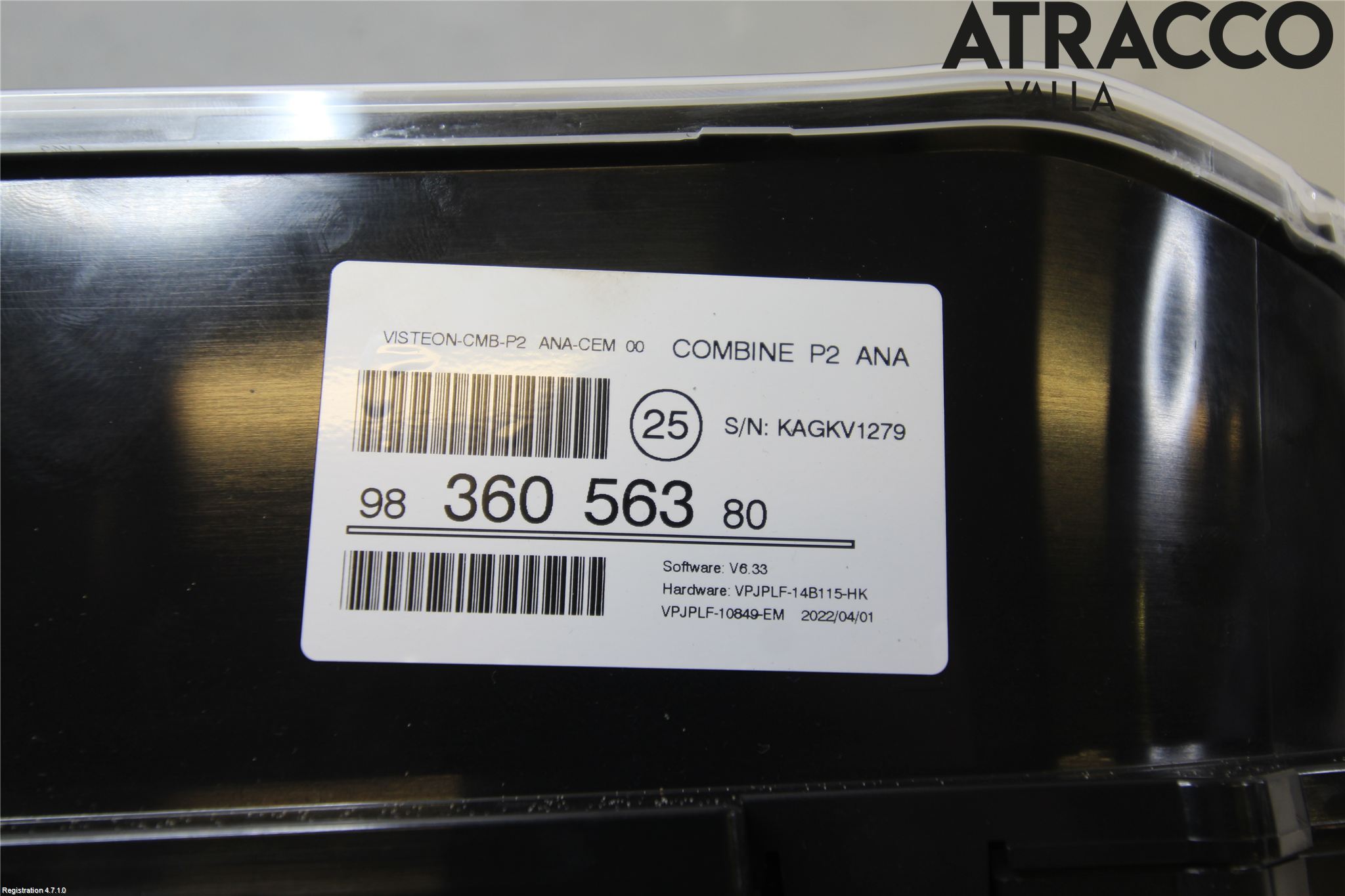 Peugeot 208/E-208 20- Instrument Komb