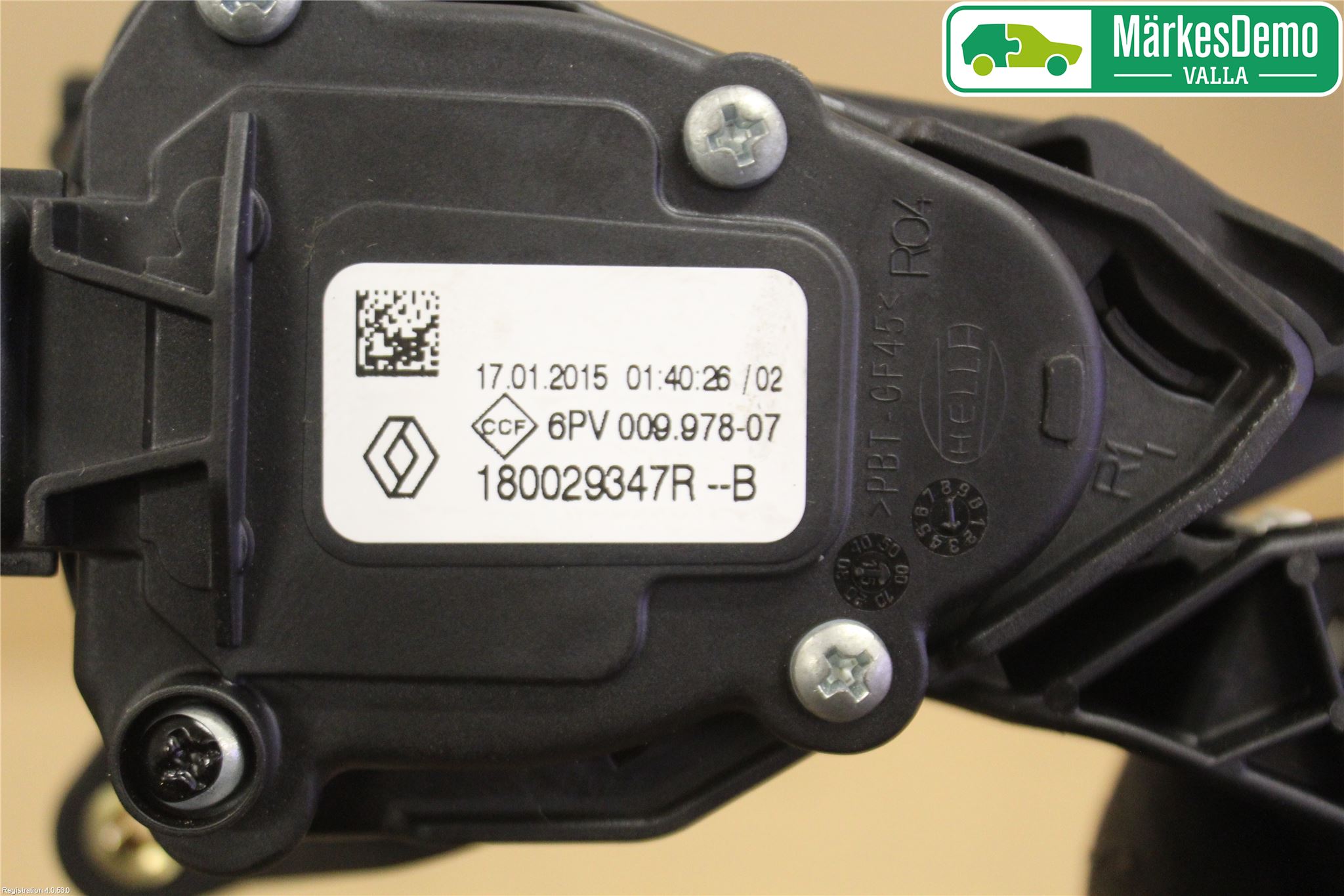 Renault CLIO IV 12-16 Gaspedal