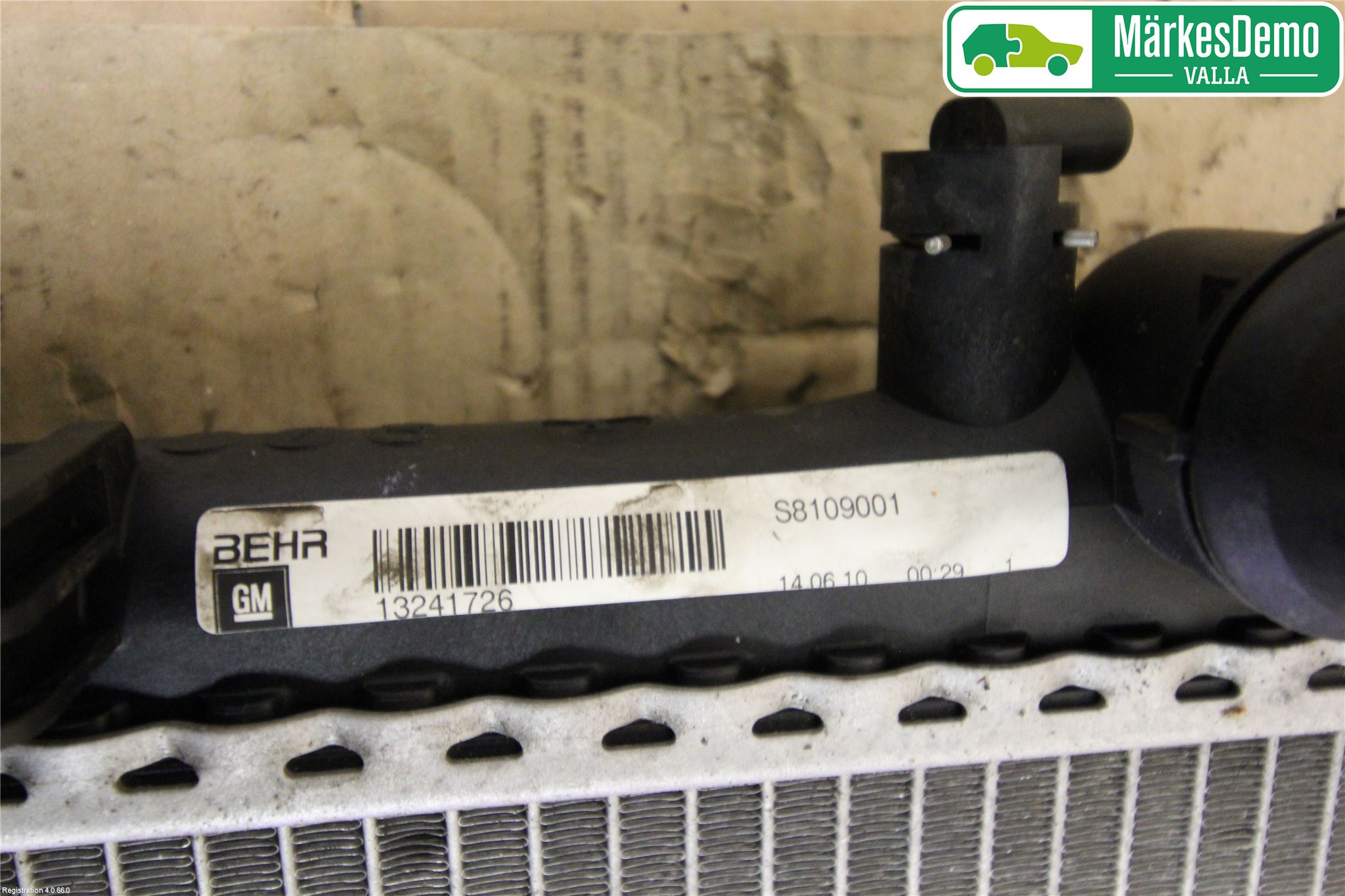 Saab 9-5 10-12 Kylare Man