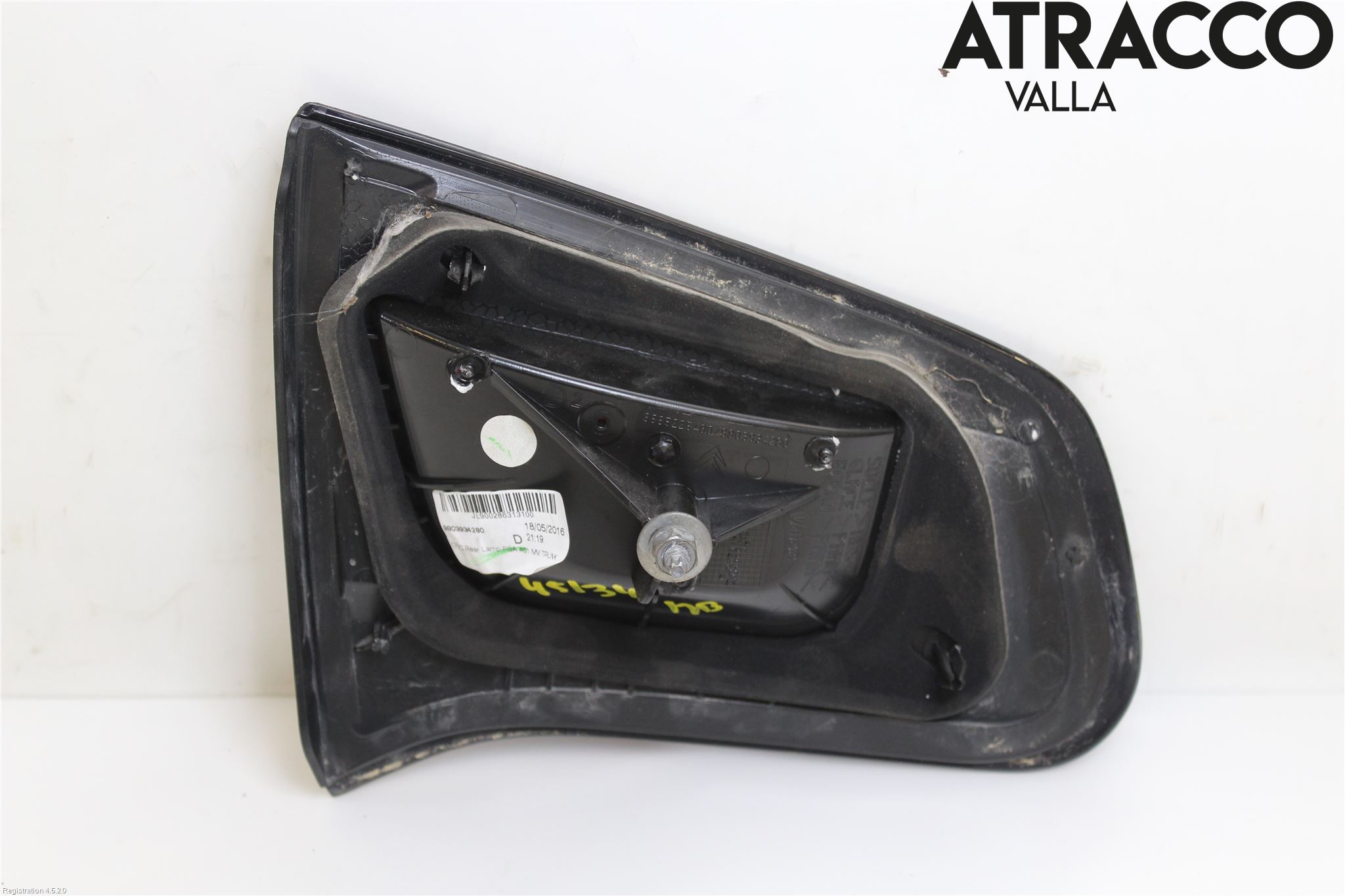 Citroen C3 10-17 Bakljus Lucka Hö