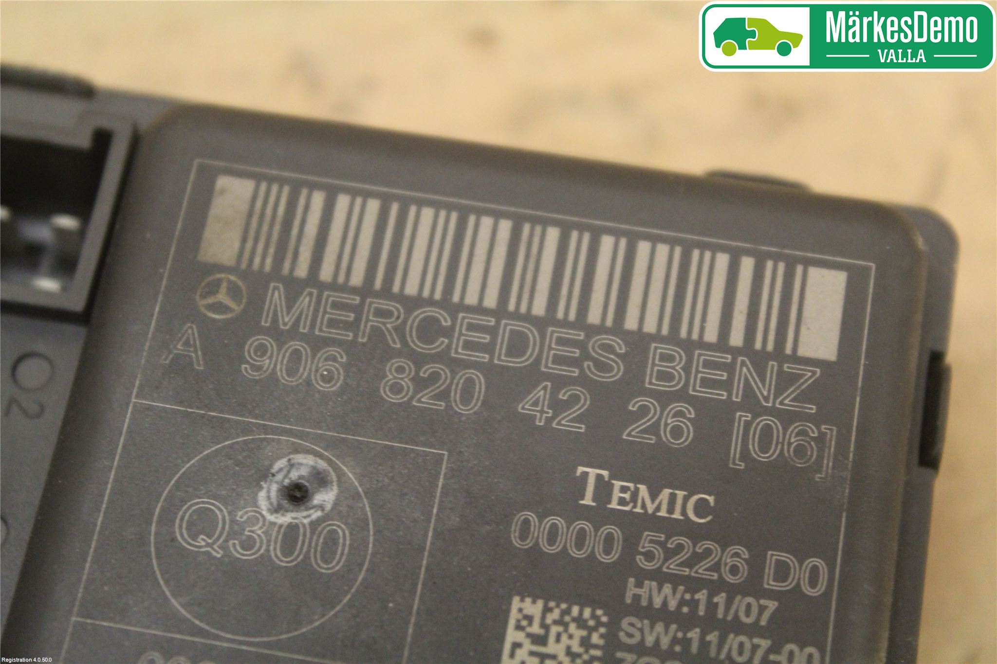 Volkswagen VW CRAFTER 06-16 Styrenhet Dörr