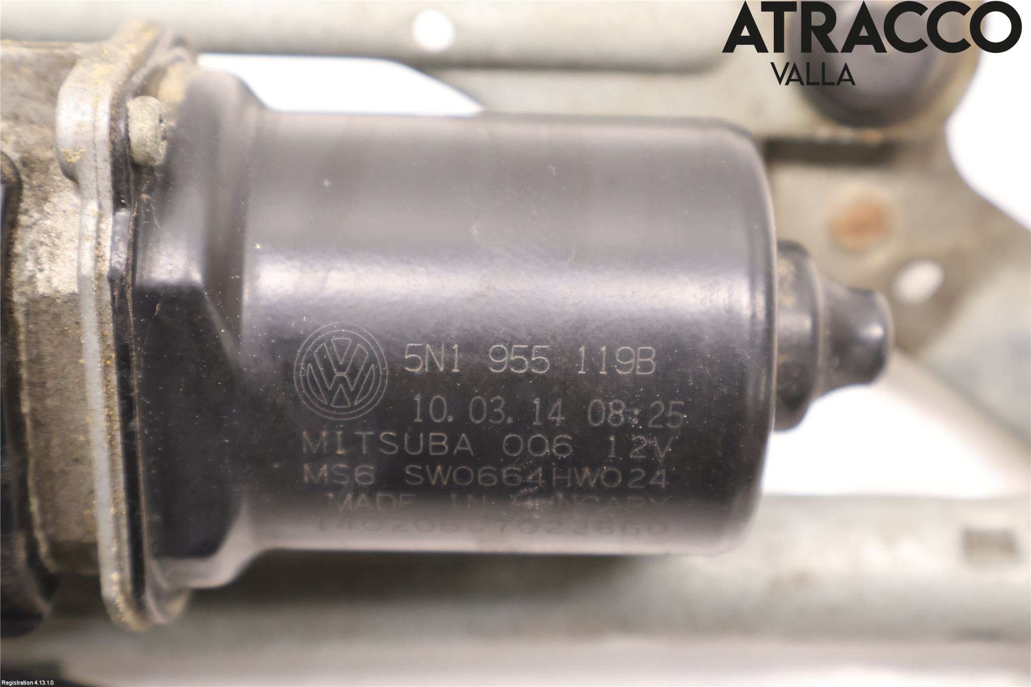 Volkswagen VW TIGUAN 07-16 Torkarmotor Vindruta
