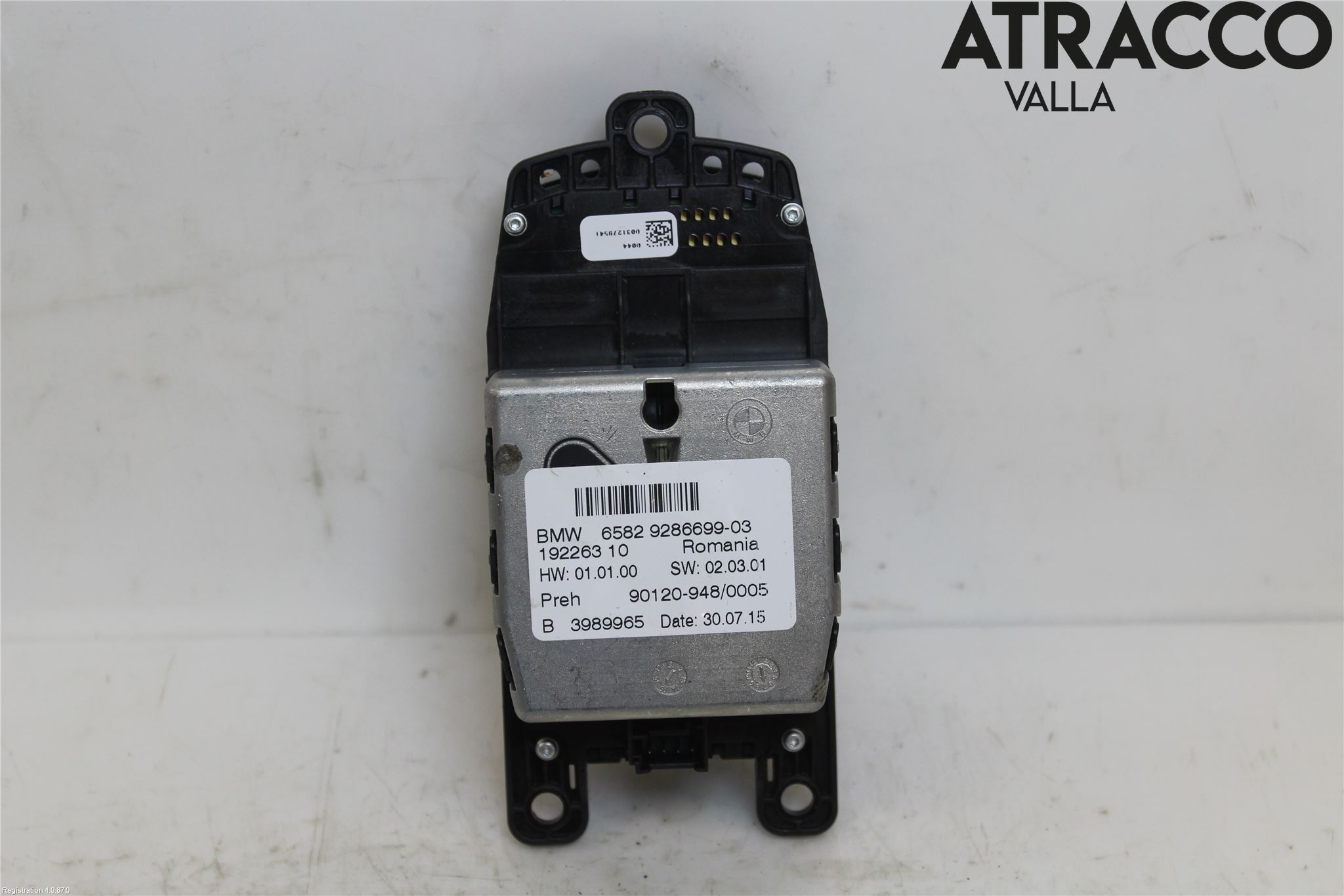 BMW 5 F10/F11/F18 09-17 Strömställare Multifunktion