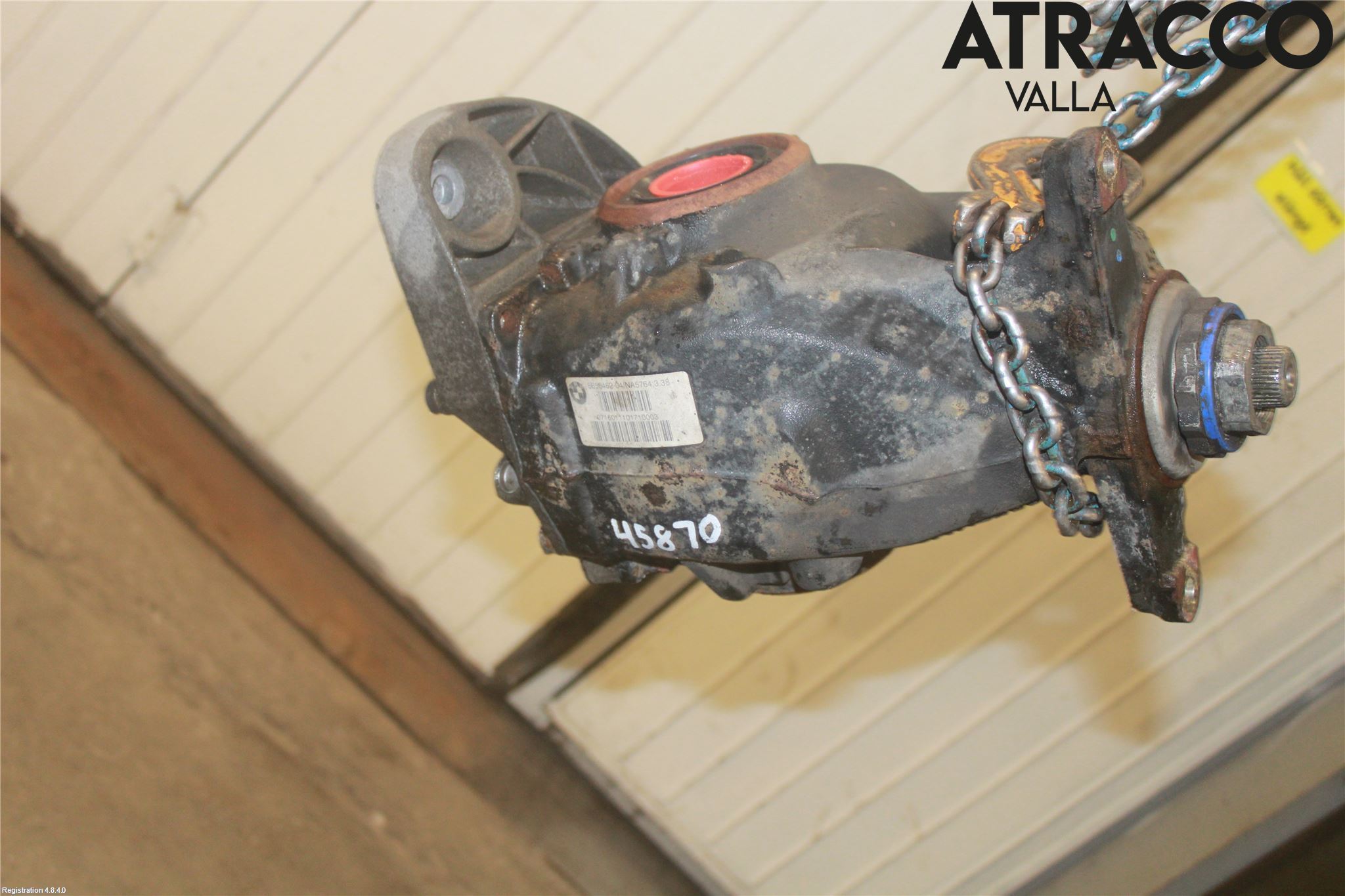 BMW X4 F26 14-18 Bakväxel-Diff