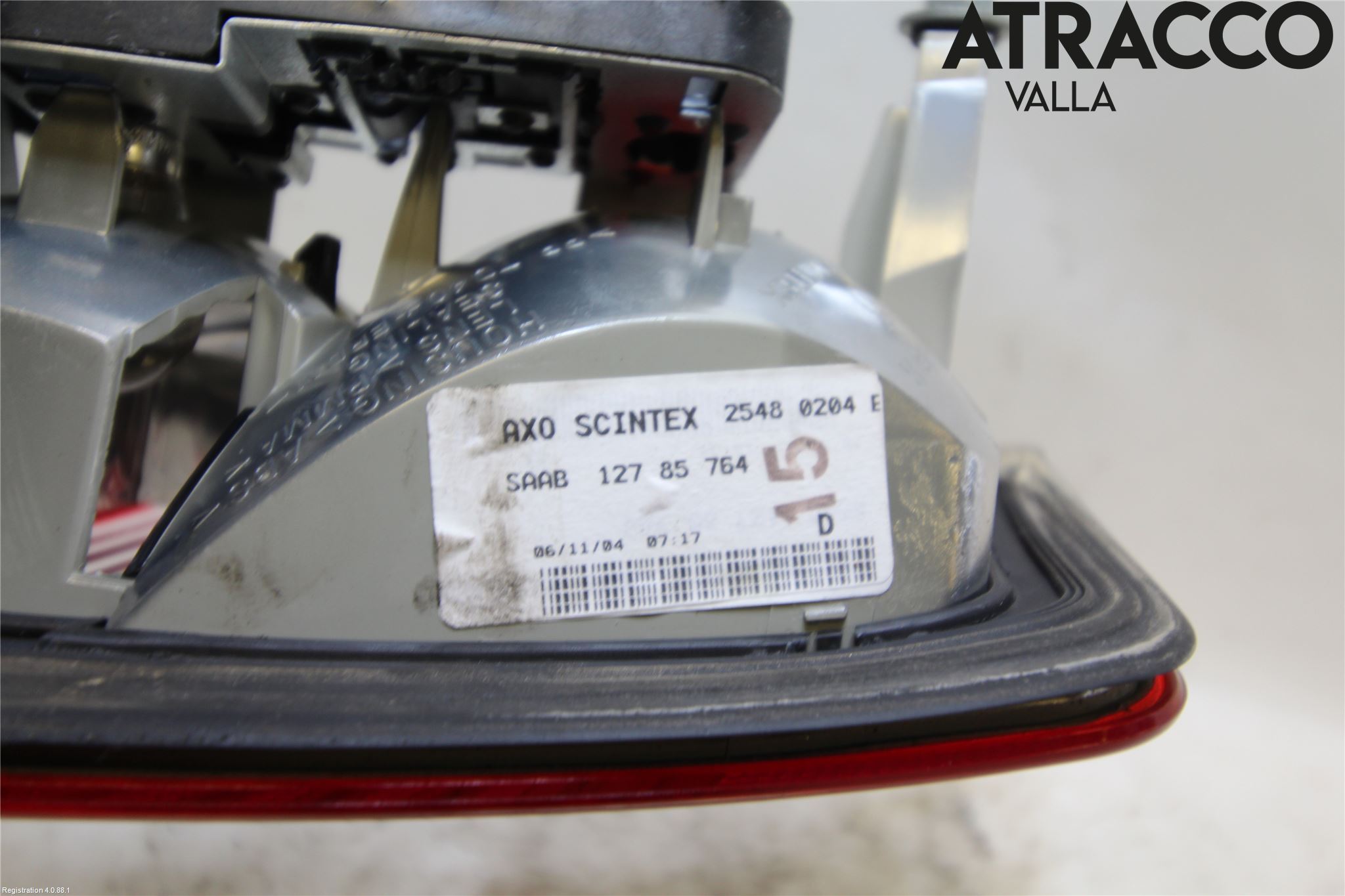 Saab 9-3 VER 2 Bakljus Lucka Hö