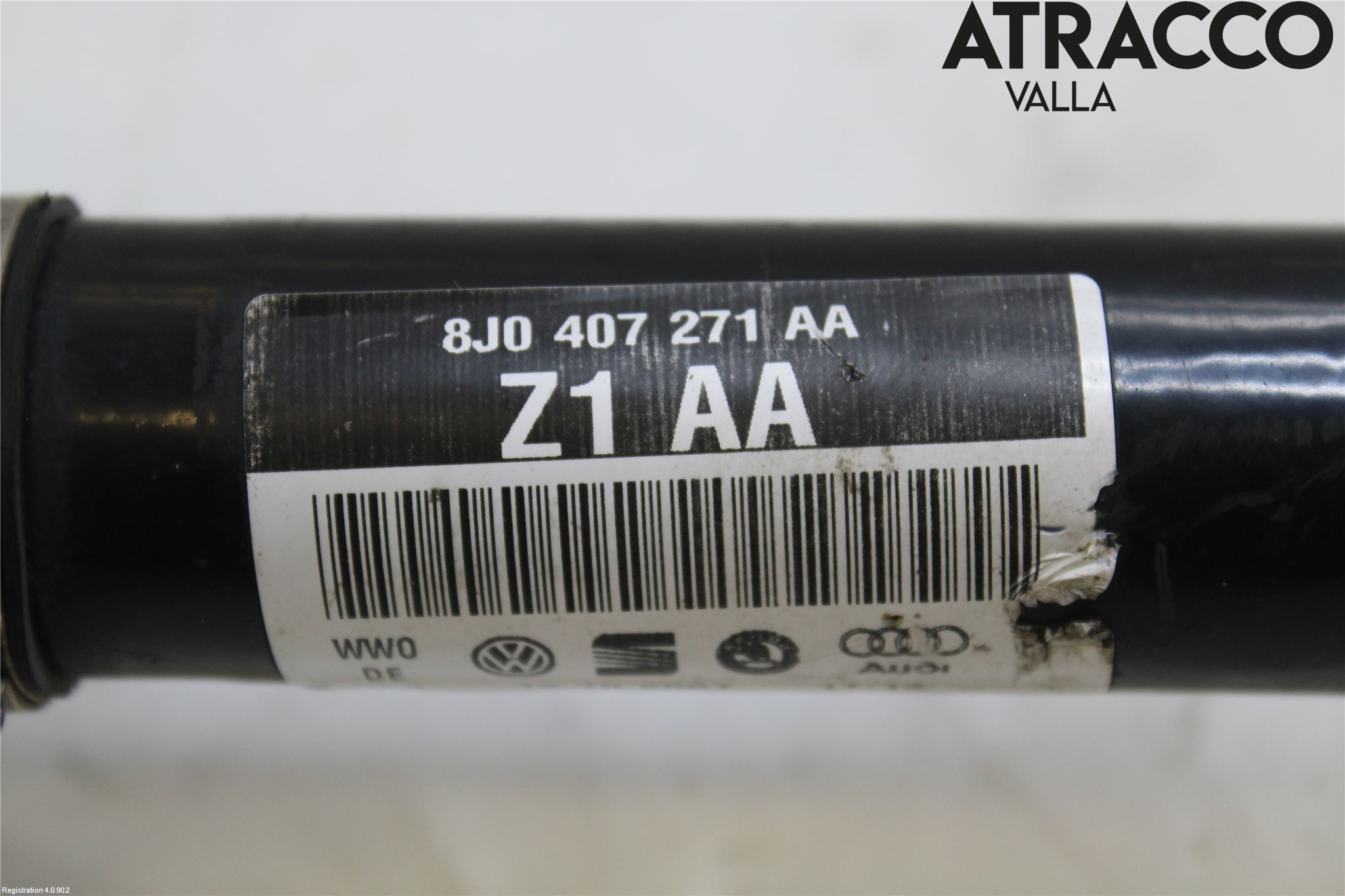 Audi TT/TTS 07-14 Drivaxel Fram Vänster