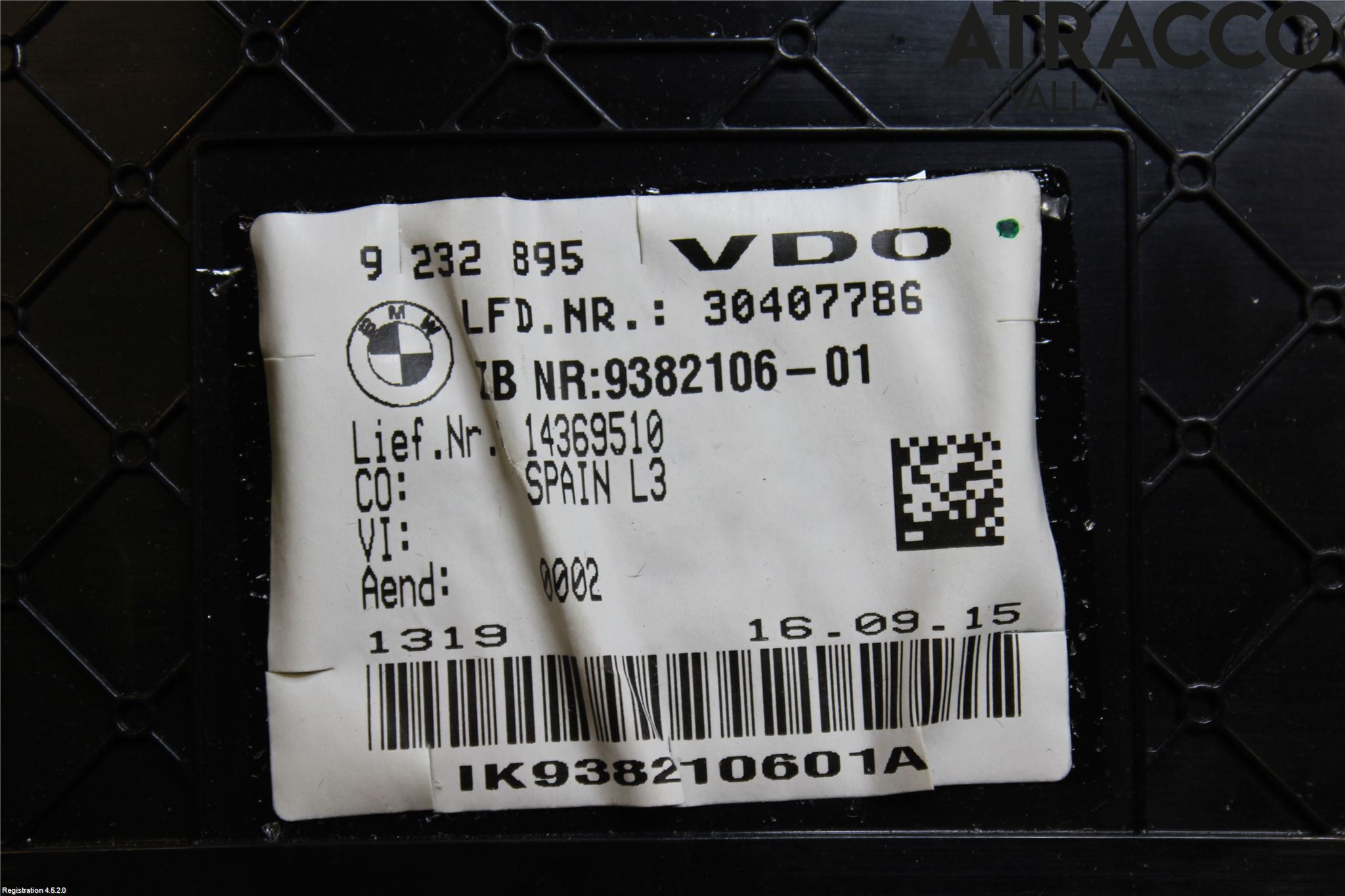 BMW 4 F32/F33/F82/F83 13-20 Instrument Komb