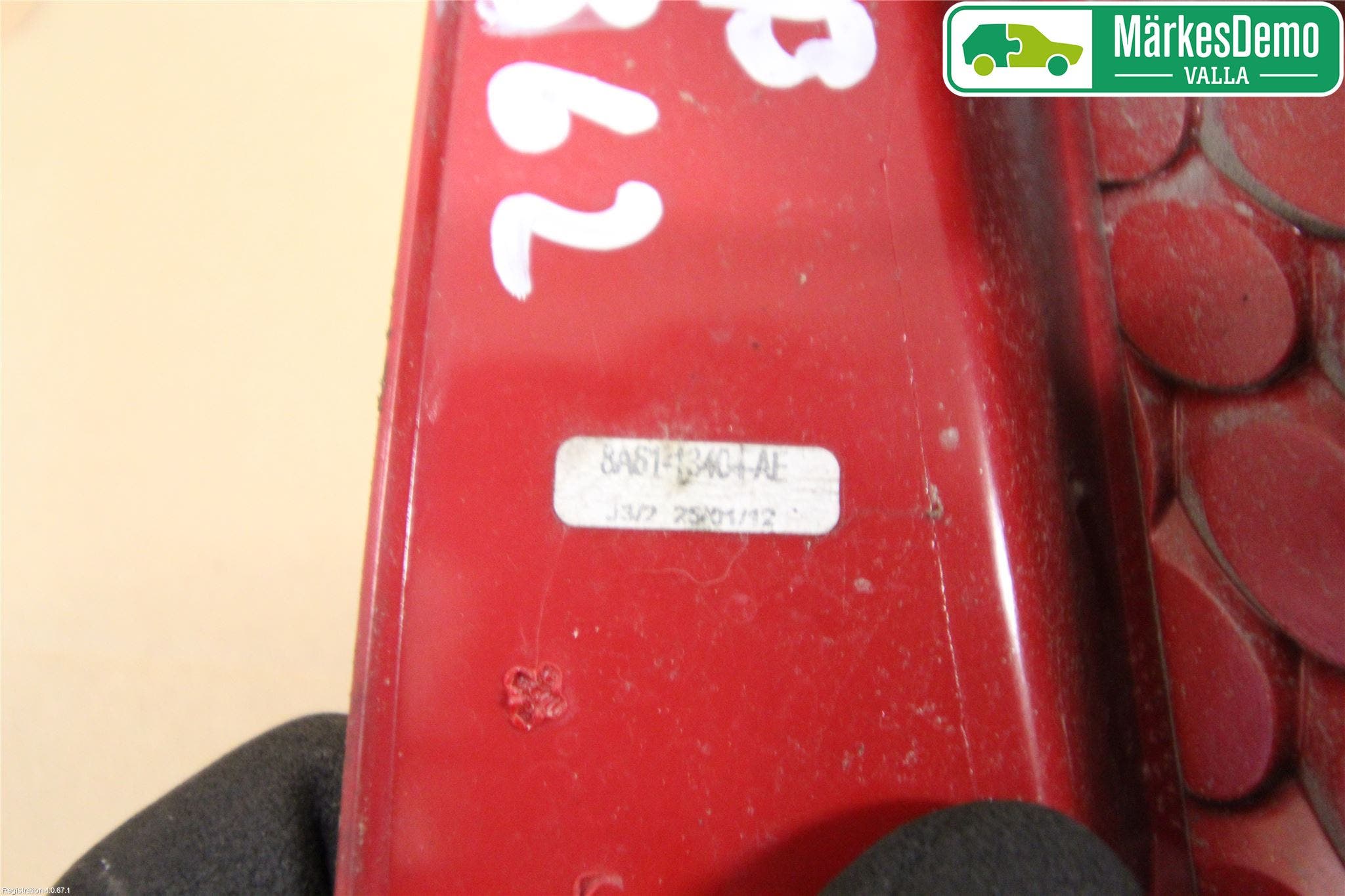 Ford FIESTA 09-12 Bakljus Höger