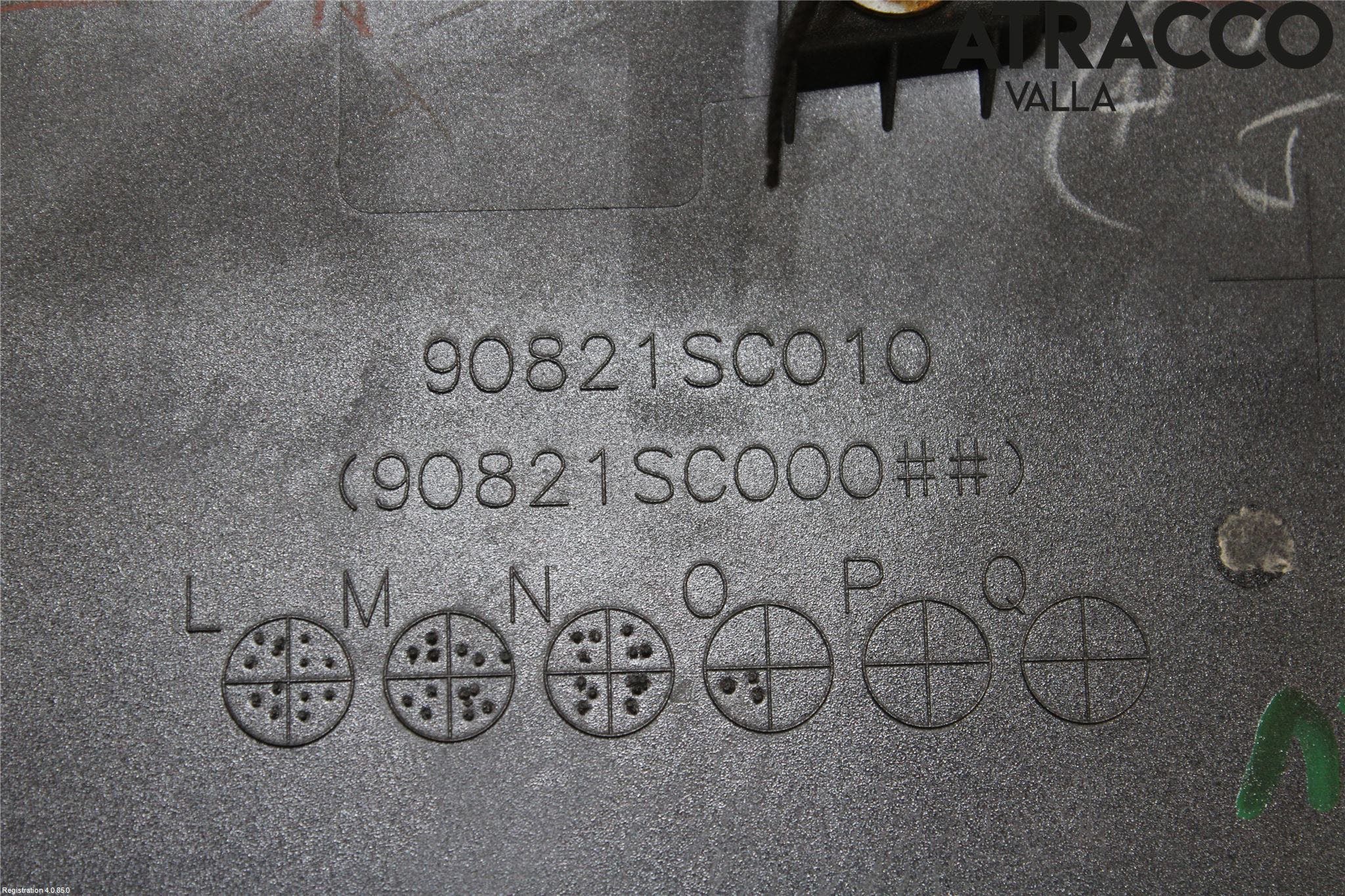 Subaru OUTBACK 10-15 Huv Luftintag