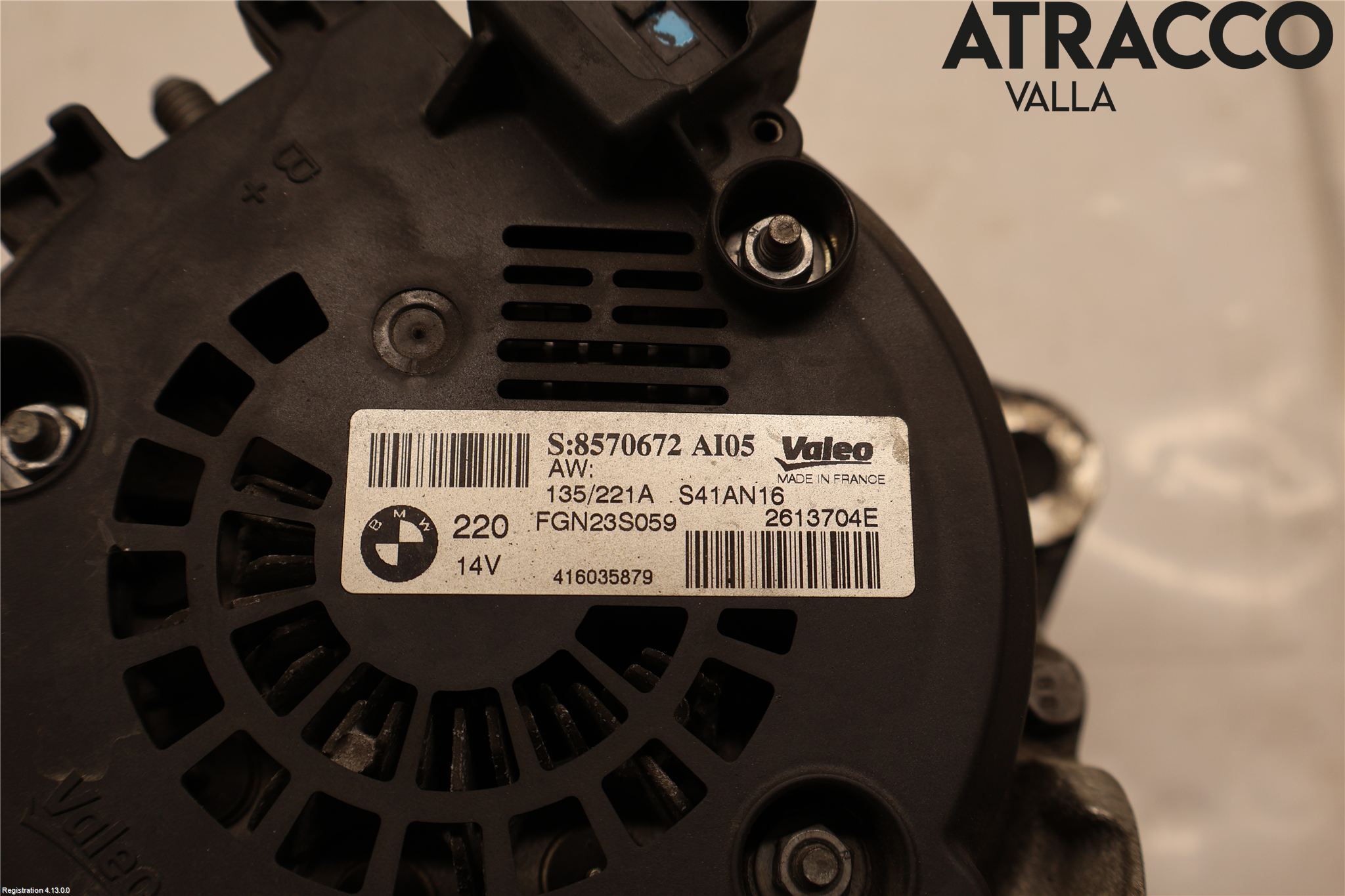 BMW 5 F10/F11/F18 09-17 Generator