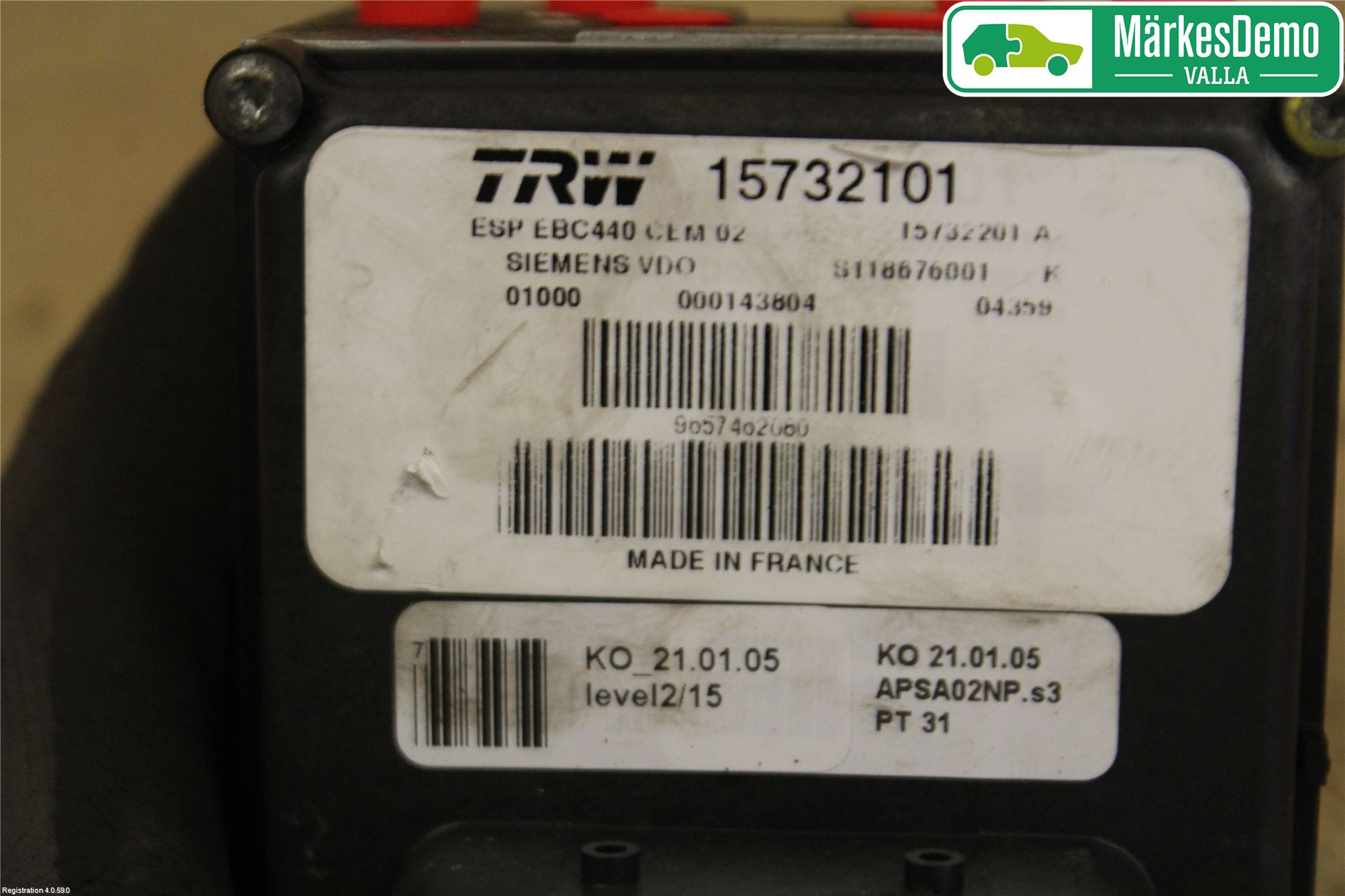 Peugeot 407 Abs Hydraulaggregat