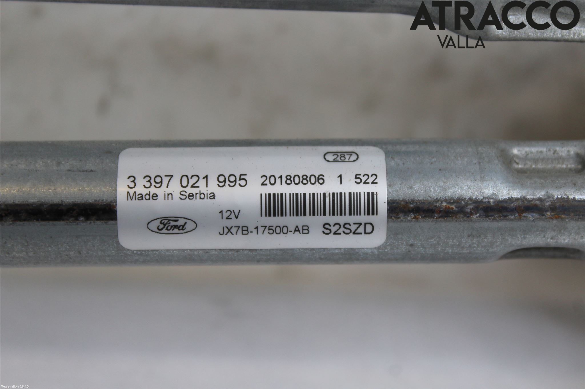 Ford FOCUS 15-18 Torkarmotor Vindruta