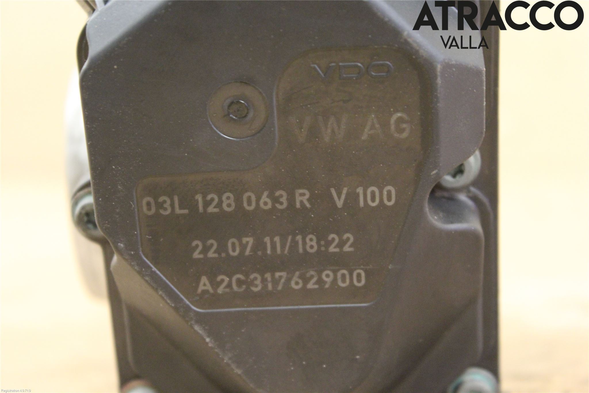 Volkswagen VW PASSAT 11-14 Injspjällhus