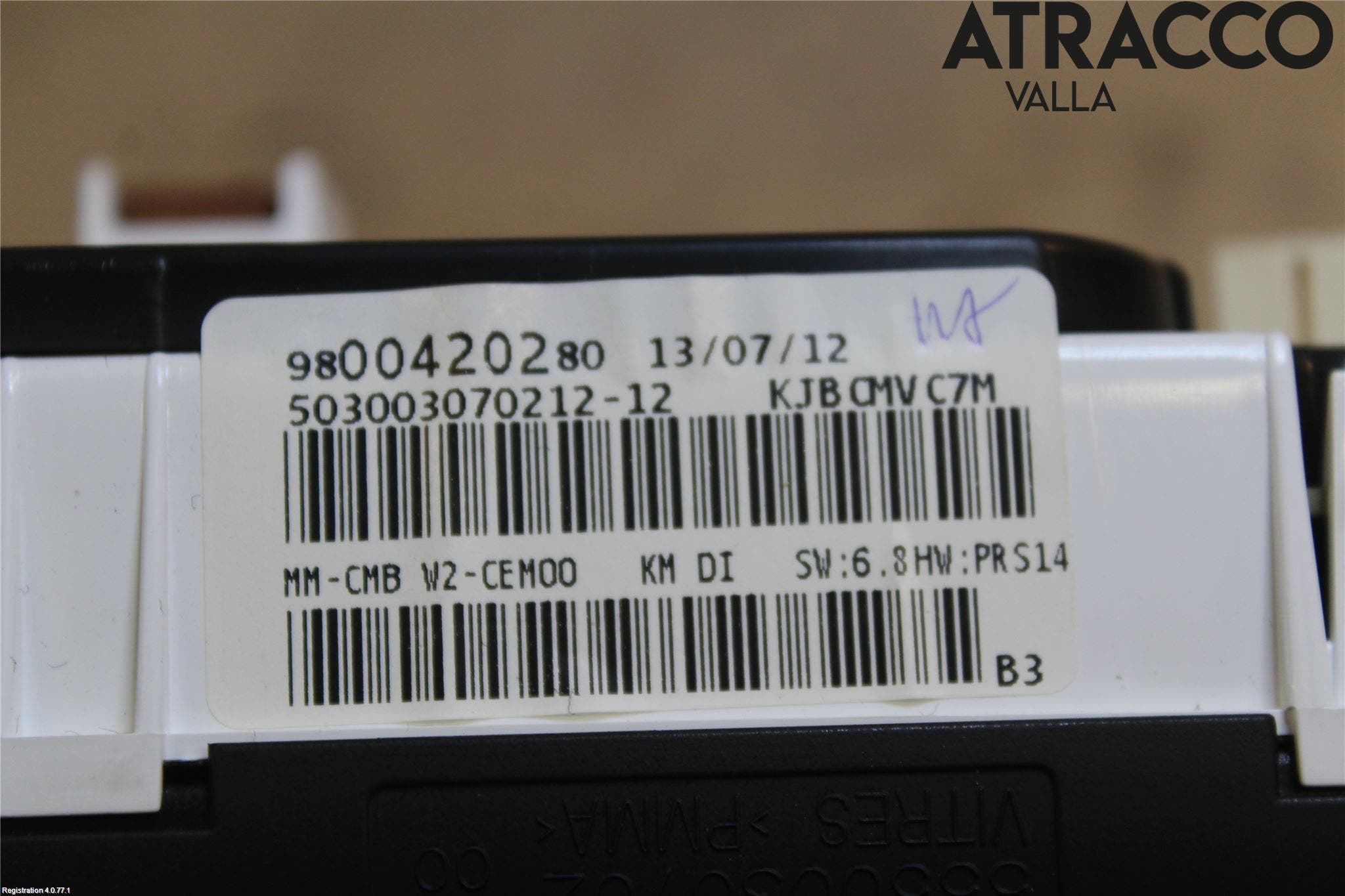 Peugeot 508 11-18 Instrument Komb