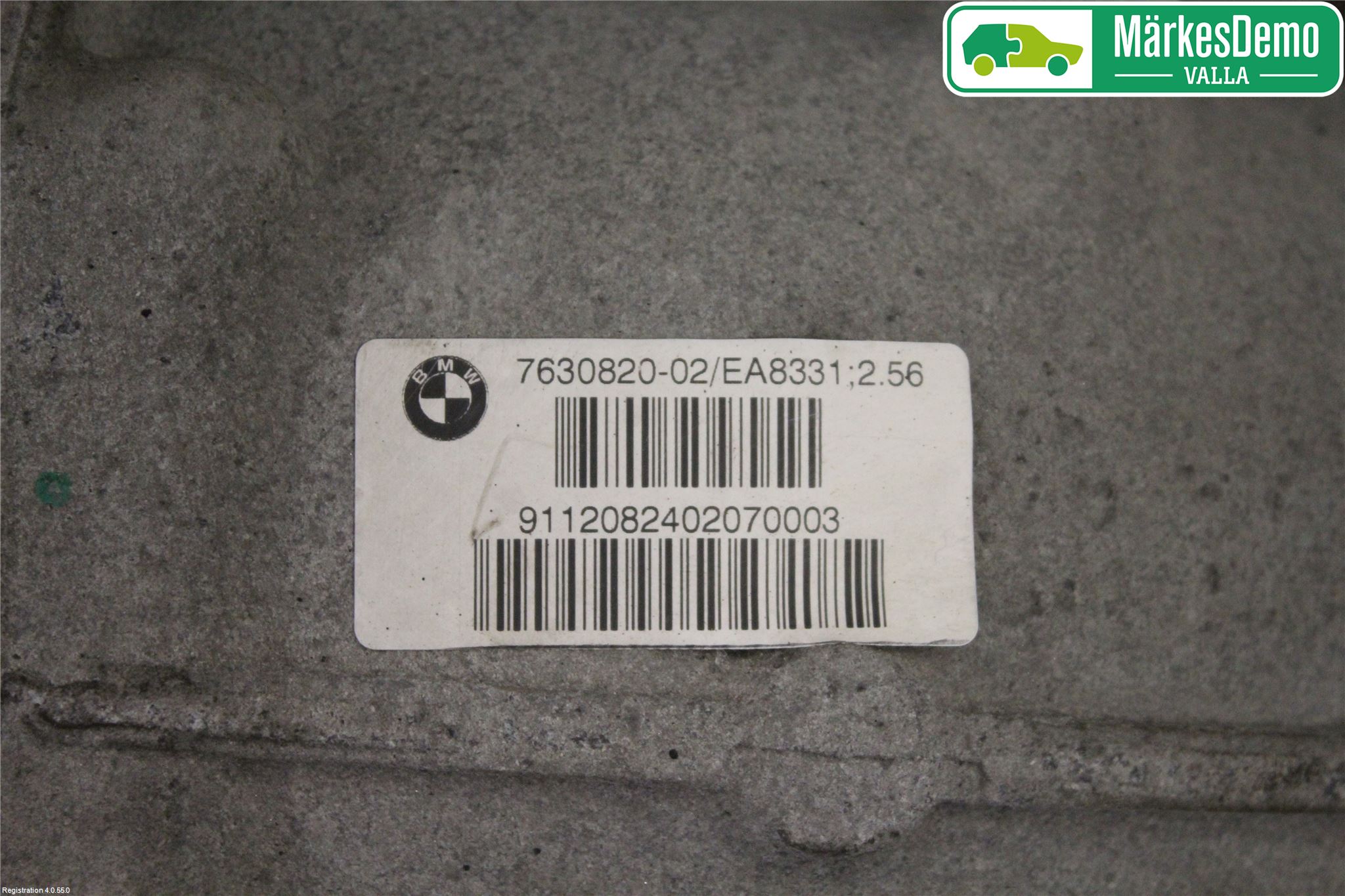 BMW 5 GT F07 09-17 Bakväxel-Diff