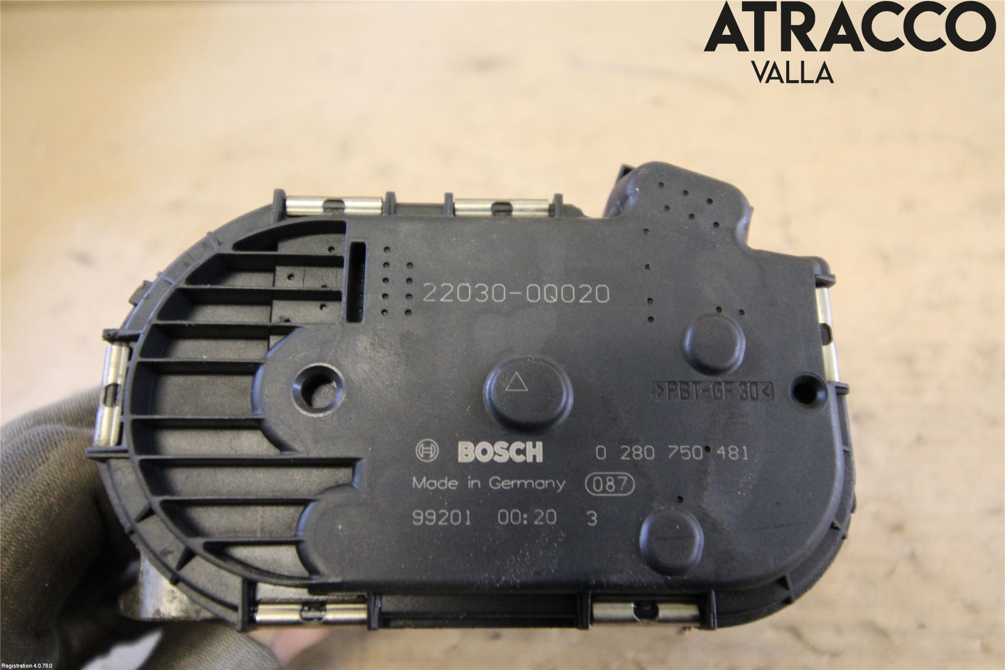 Toyota AYGO 06-14 Injspjällhus