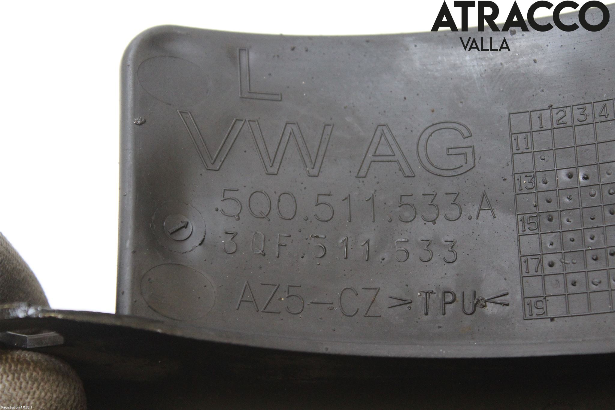 Audi A3/S3 8V 13-20 Stänkskydd